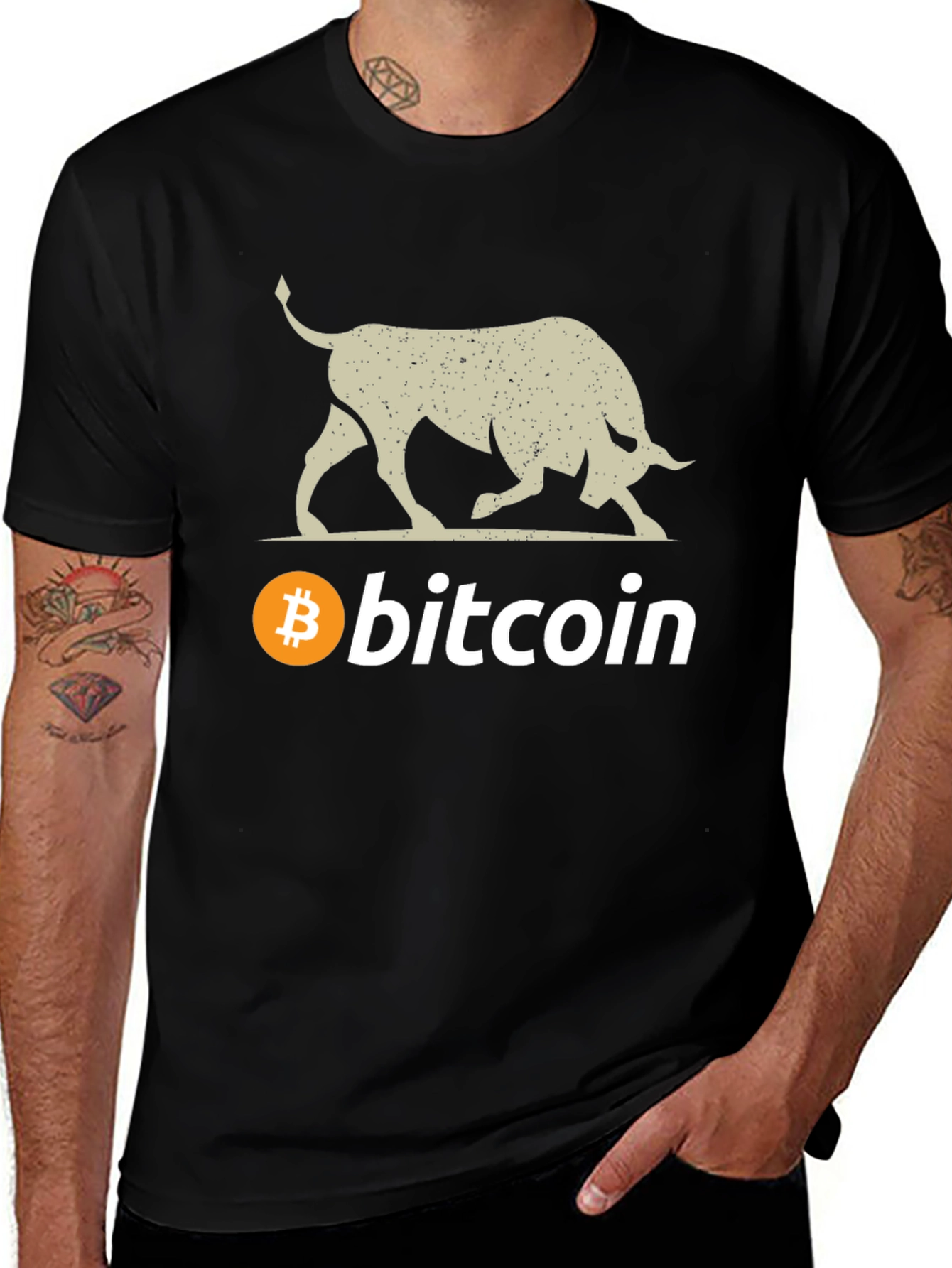 Bitcoin Bull Run T-Shirt - Crypto HODL Tee