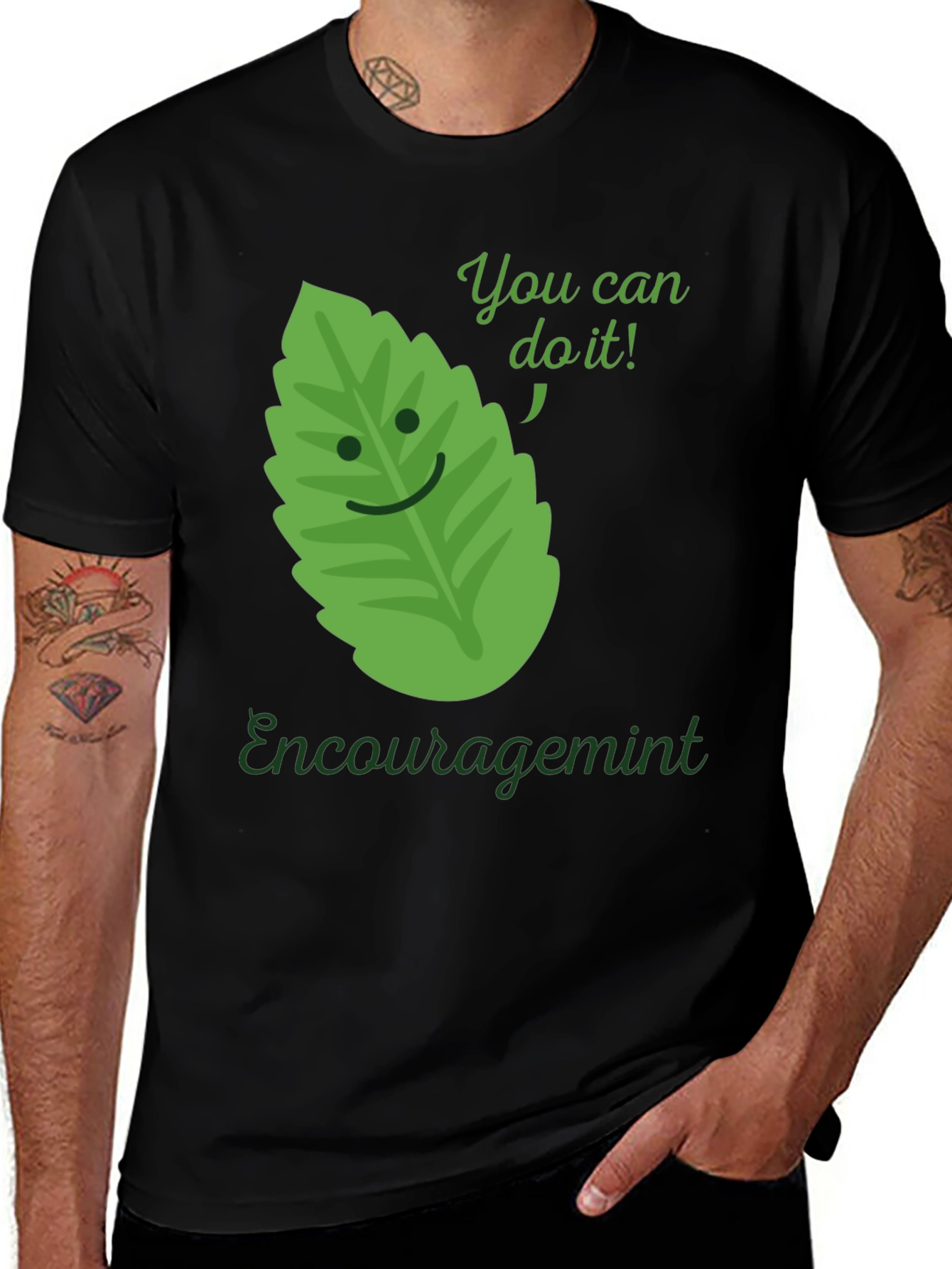 Variant 10 of Encouragemint T-Shirt - Funny Motivational Tee