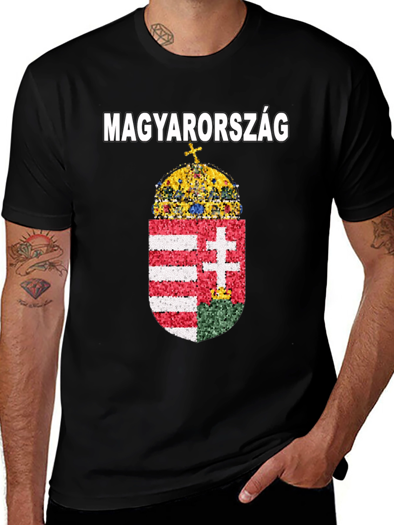 Magyarország Flag T-Shirt - Show Your Hungarian Pride!