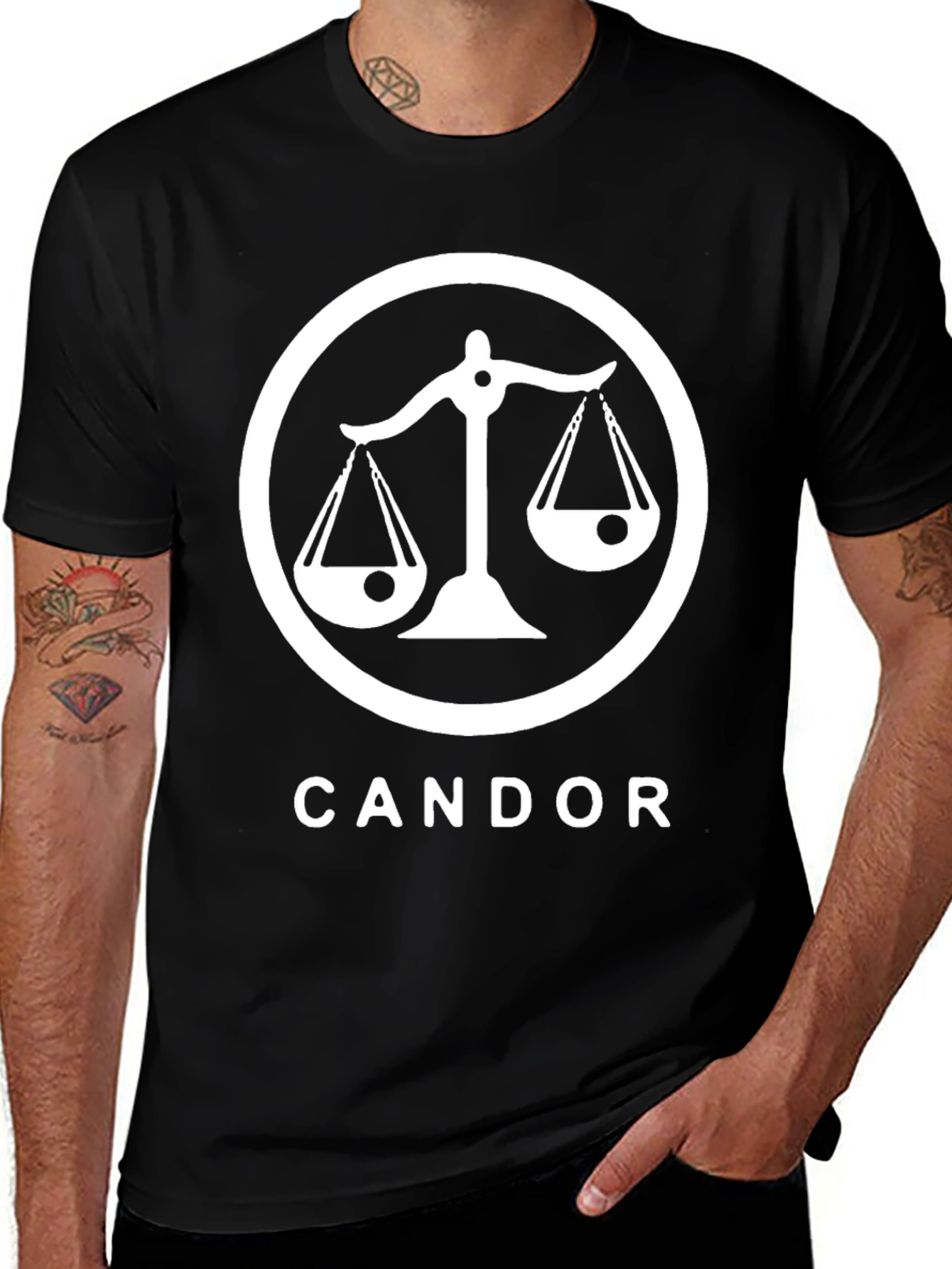 Variant 8 of Candor T-Shirt - Justice Balance Design
