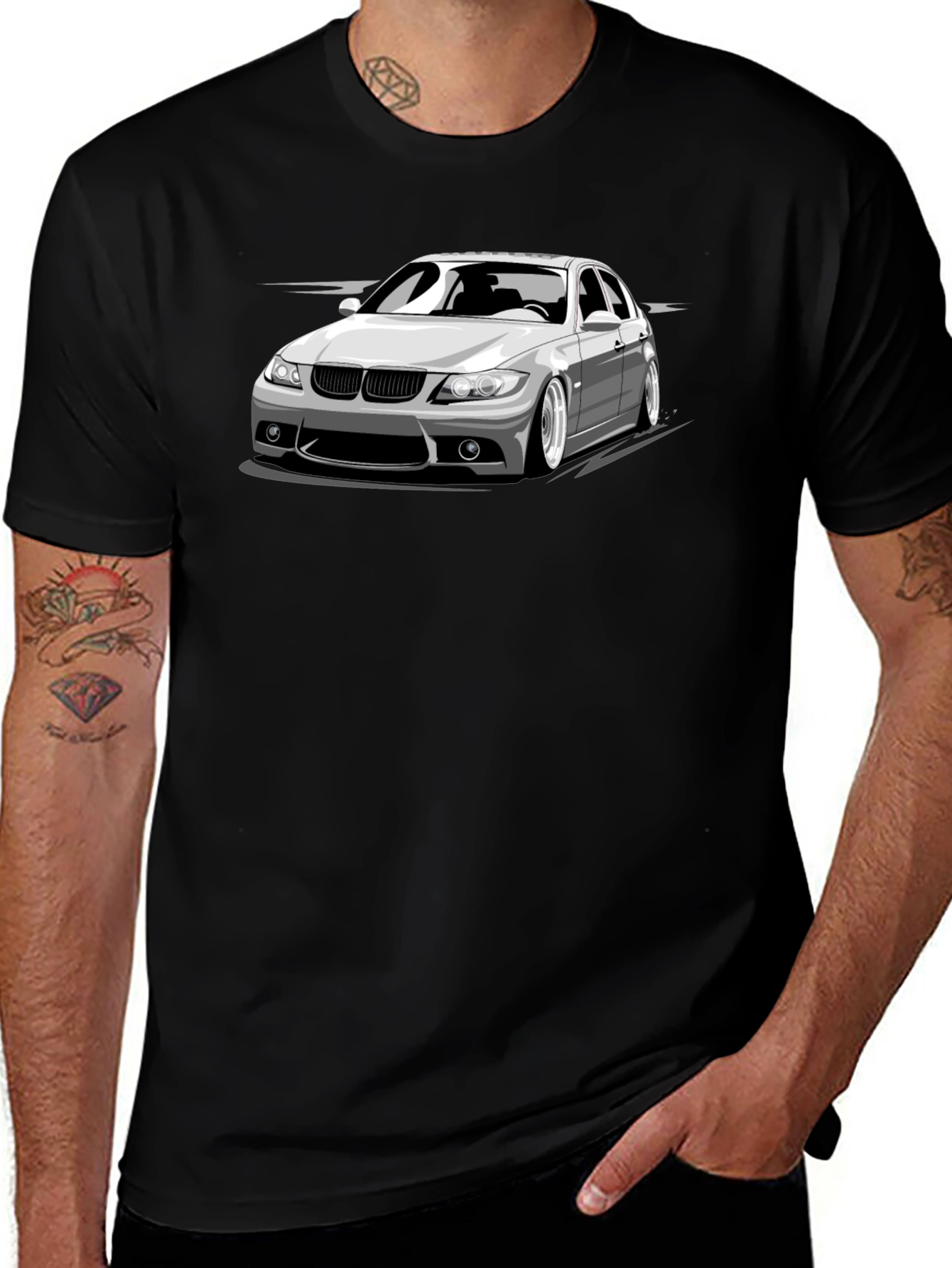 BMW E90 Graphic T-Shirt - Automotive Enthusiast Apparel