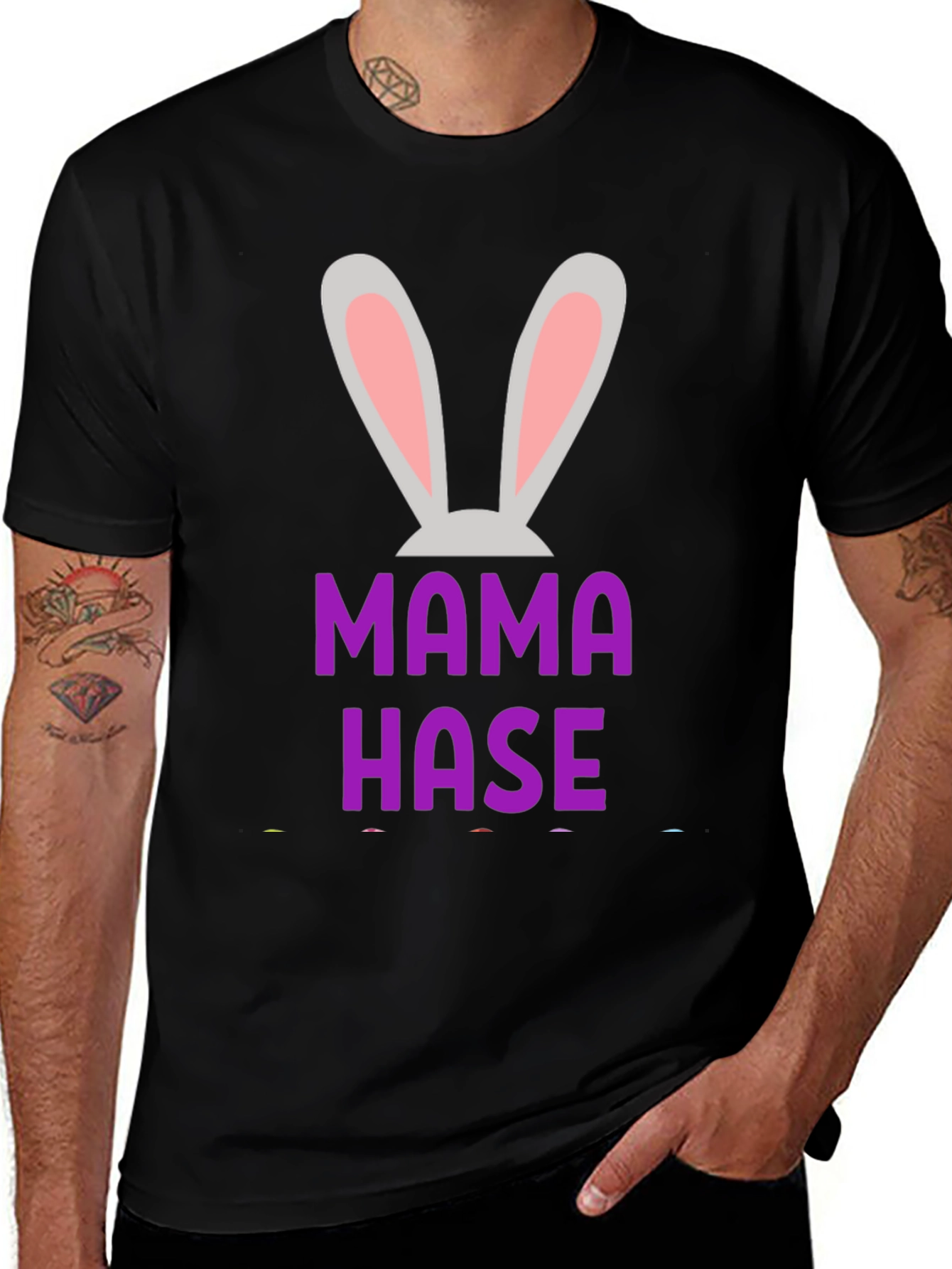 Mama Hase Easter Bunny Ears T-Shirt