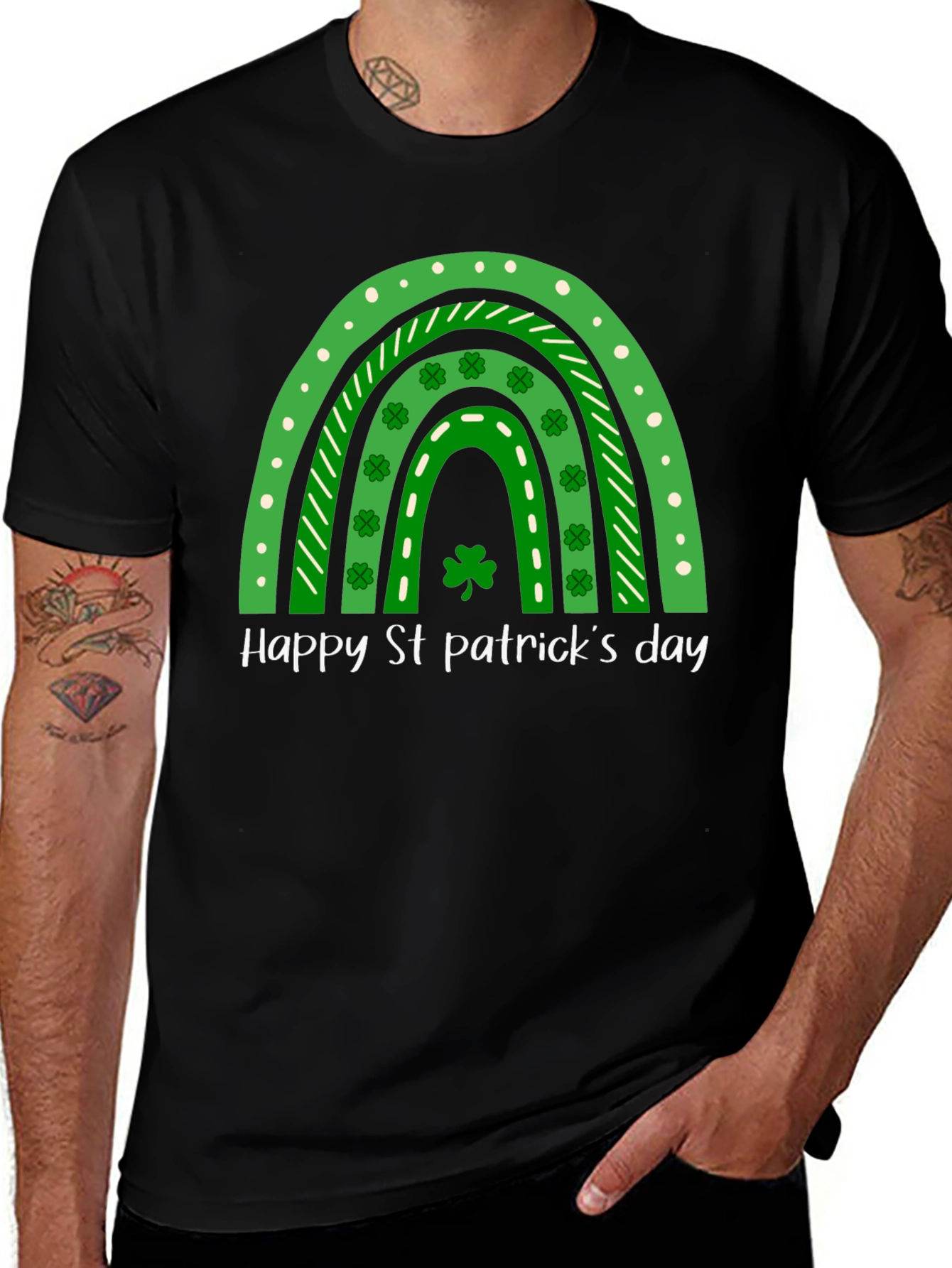 Variant 15 of St. Patrick's Day Rainbow T-Shirt