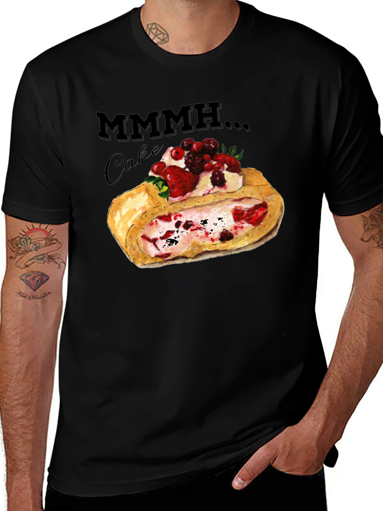 Variant 25 of Cake Lover T-Shirt - Dessert Graphic Tee