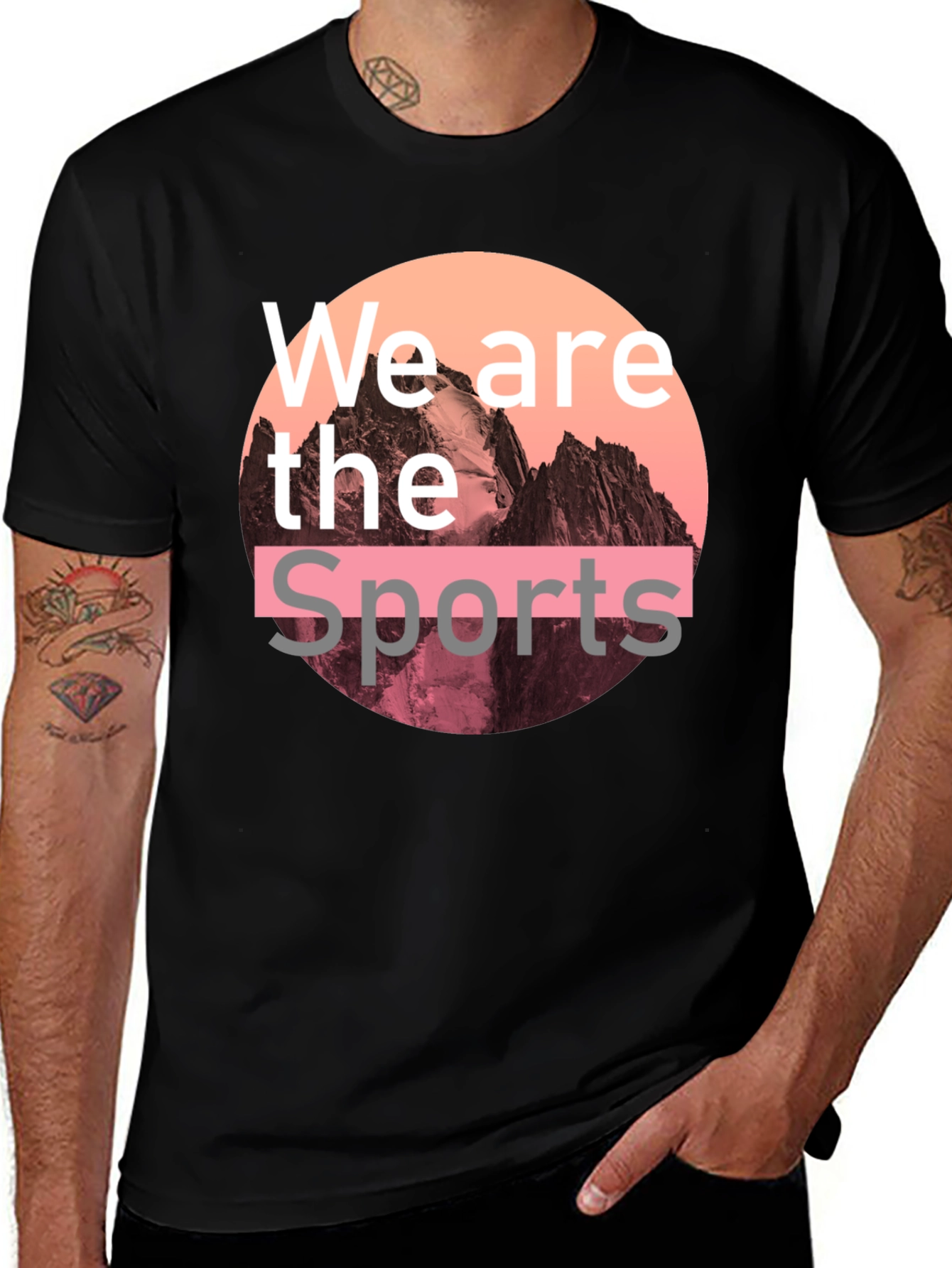 Variant 19 of We are the Sports Graphic T-Shirt