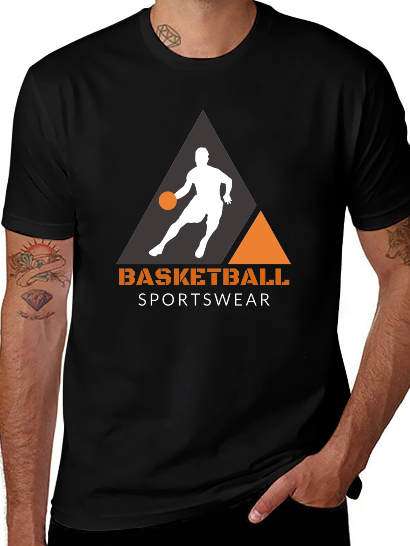 Variant 12 of Basketball Sportswear T-Shirt
