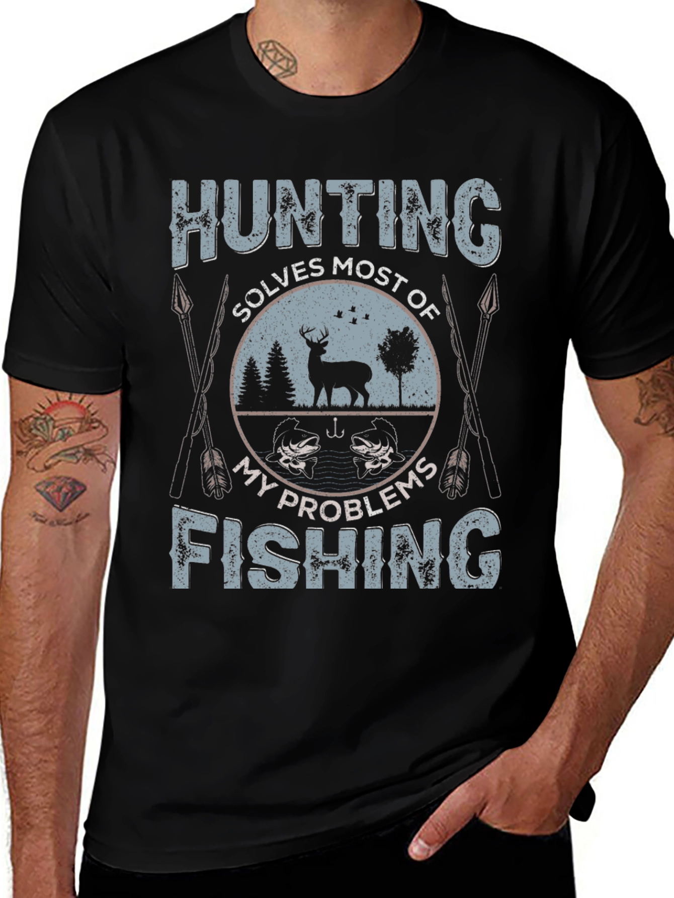 Variant 12 of Hunting & Fishing Graphic Tee