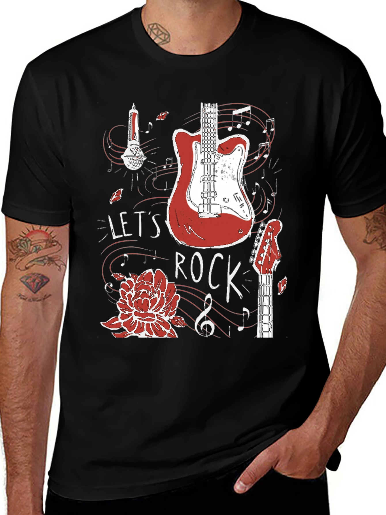 Let's Rock T-Shirt | Music Lover Tee
