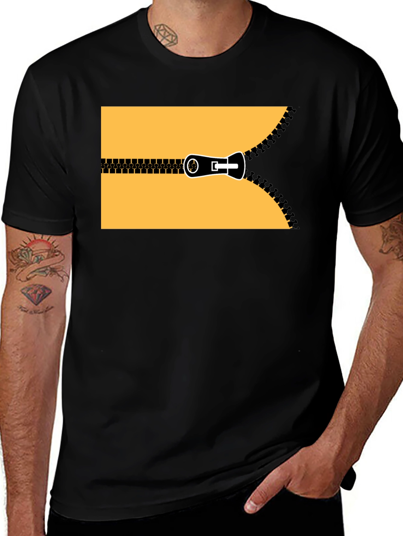 Variant 11 of Unzipped Graphic Tee