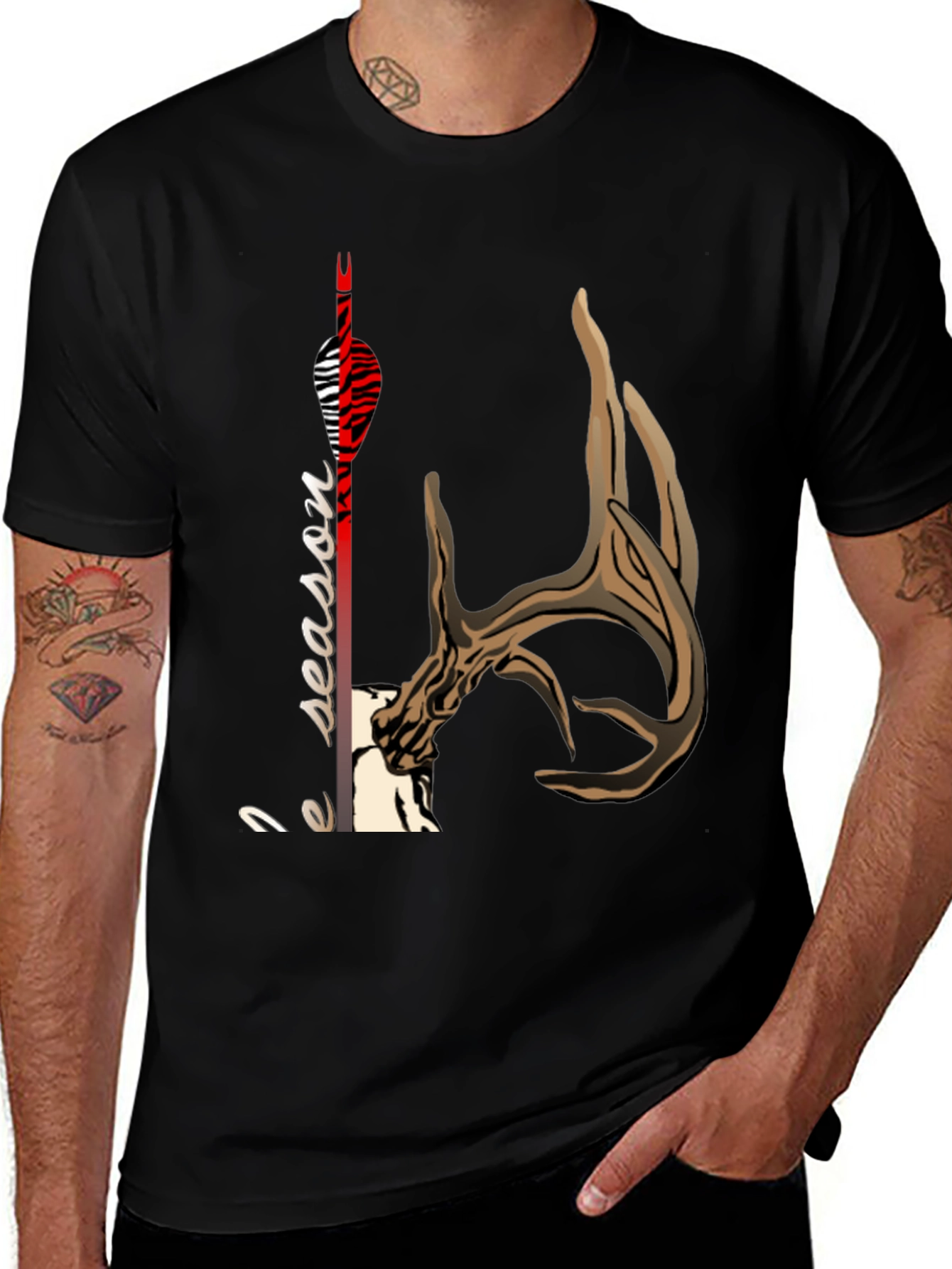Variant 16 of Hunting Season Graphic Tee for Men