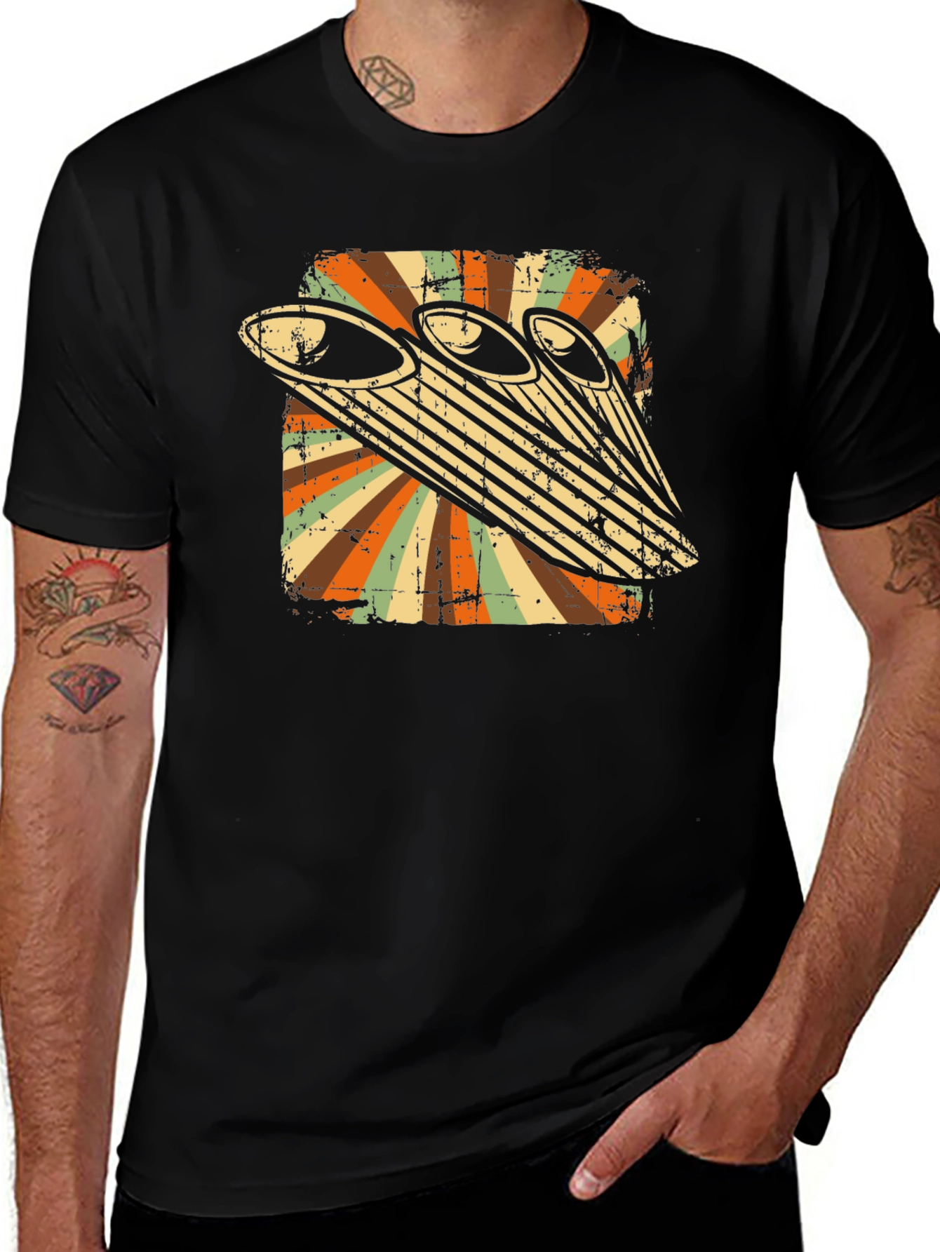 Variant 22 of Retro Pan Flute T-Shirt - Vintage Style Musical Tee