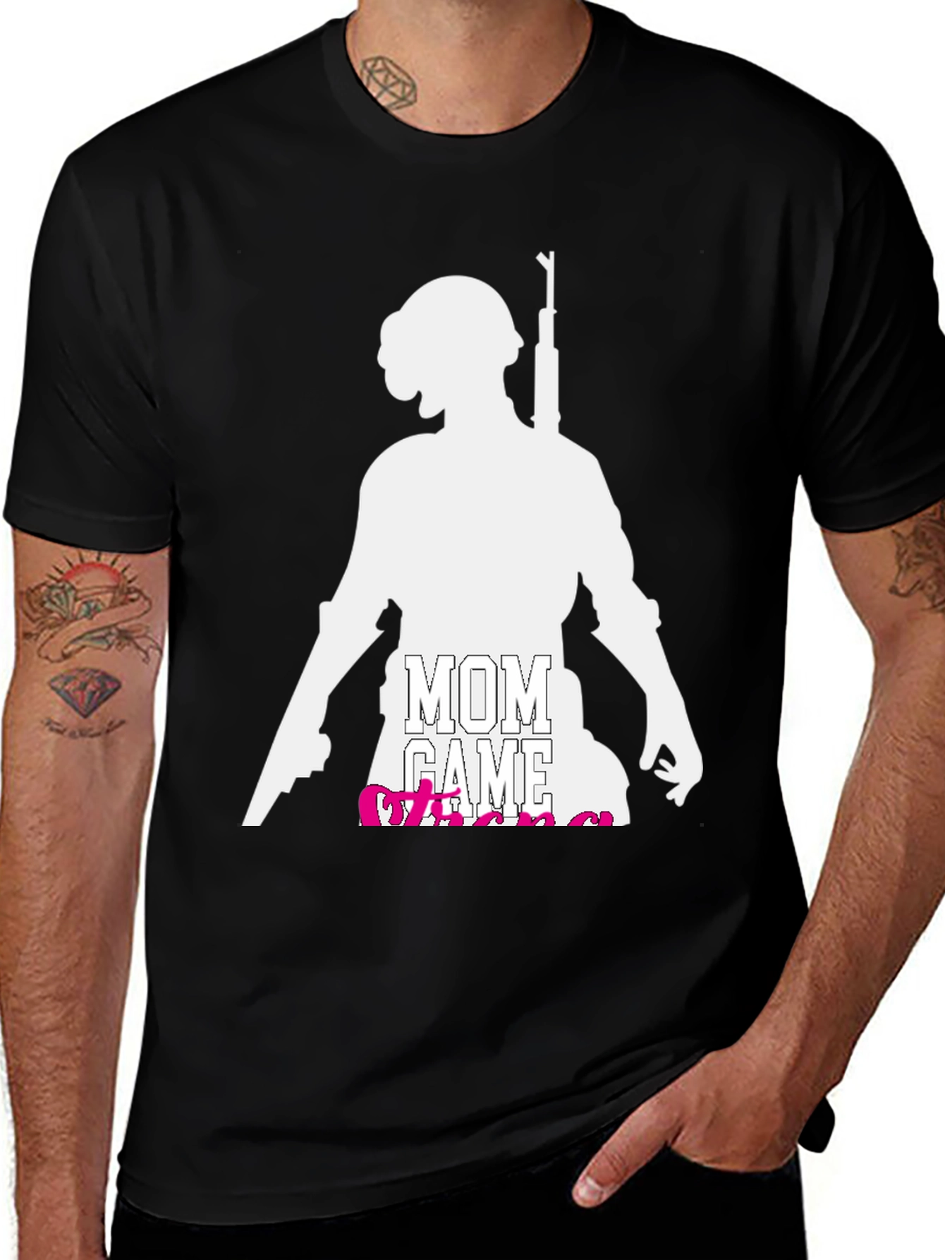 Variant 19 of Mom Game Player T-Shirt - Gamer Mom Tee