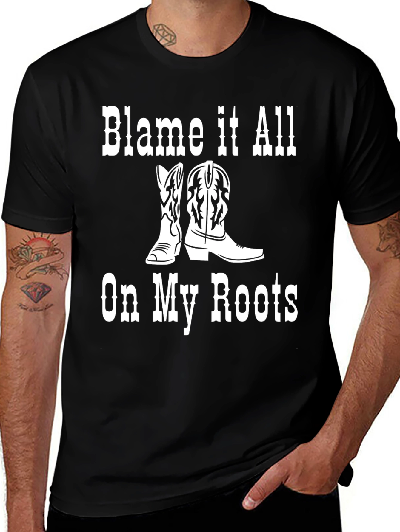 Variant 23 of Blame it All On My Roots T-Shirt