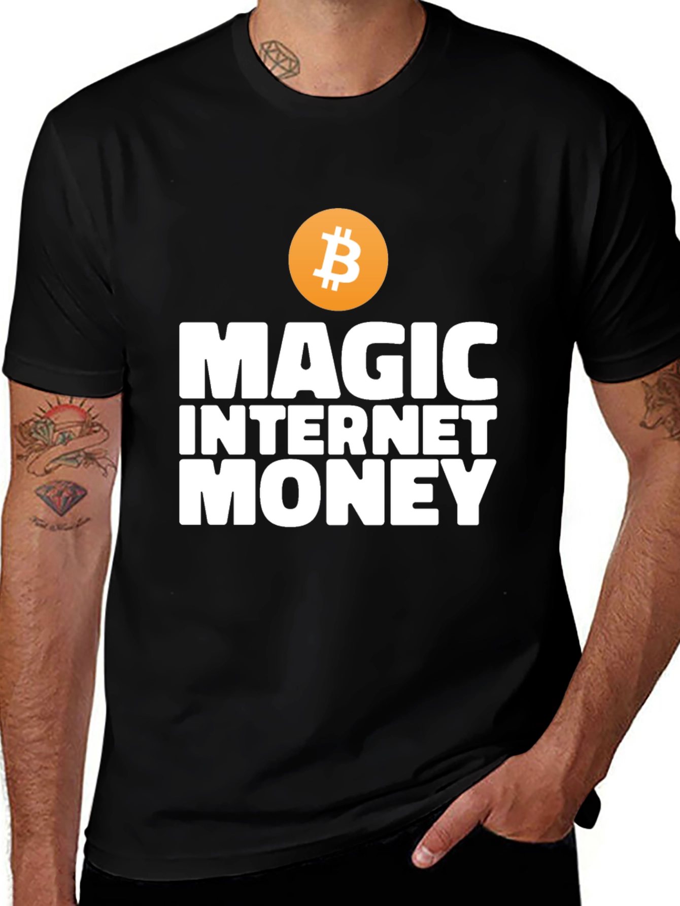 Magic Internet Money T-Shirt - Bitcoin Crypto Tee