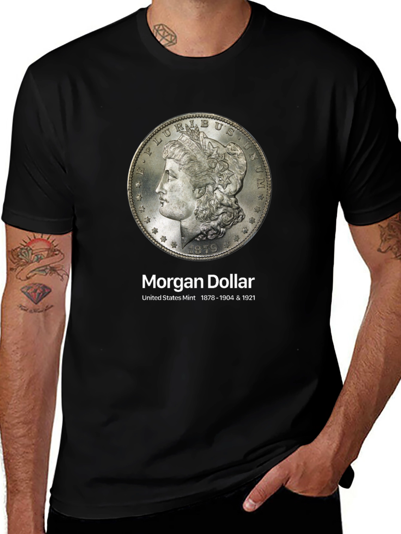 Morgan Dollar T-Shirt - Numismatic Tee