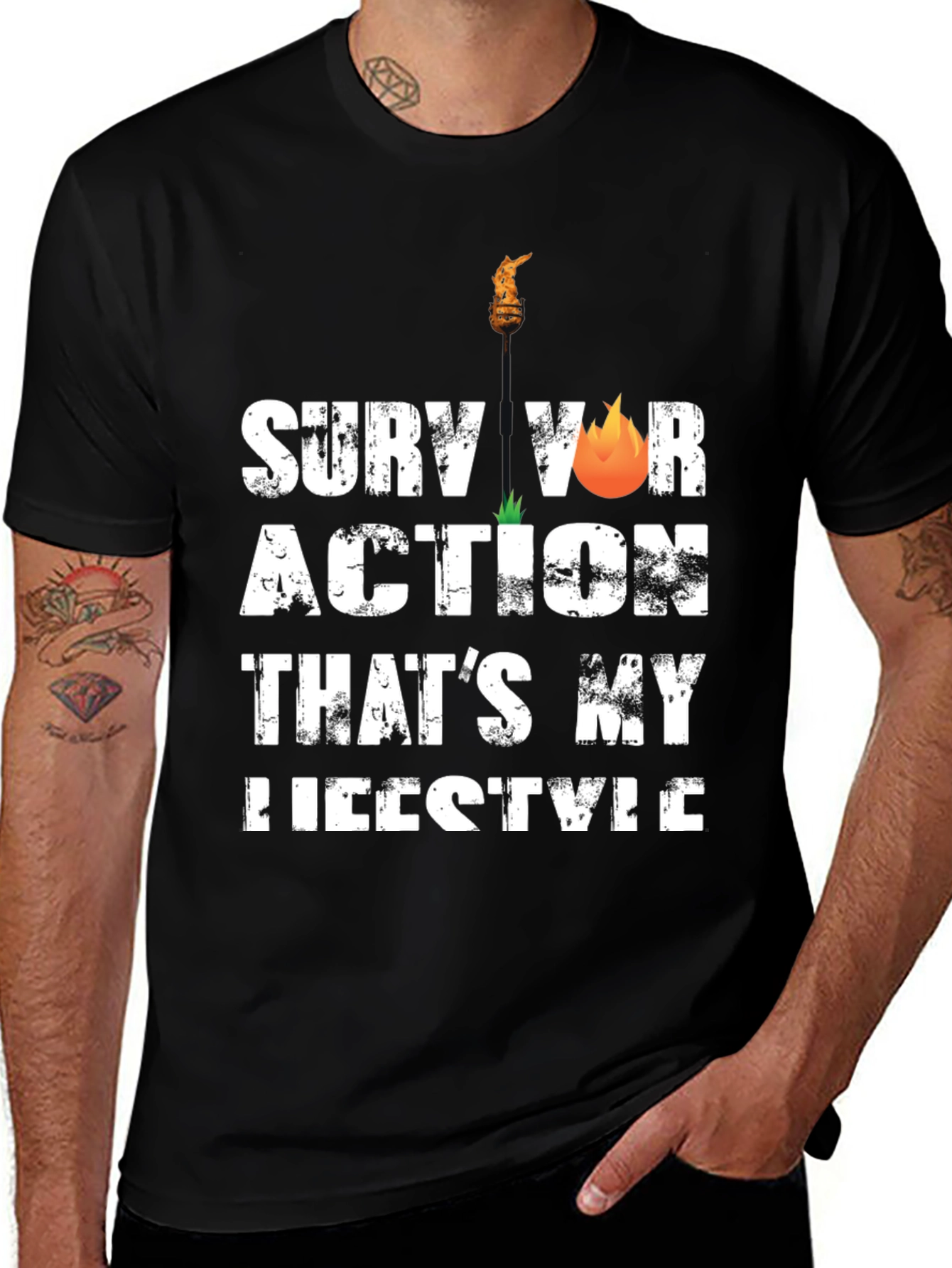 Survivor Action Lifestyle T-Shirt