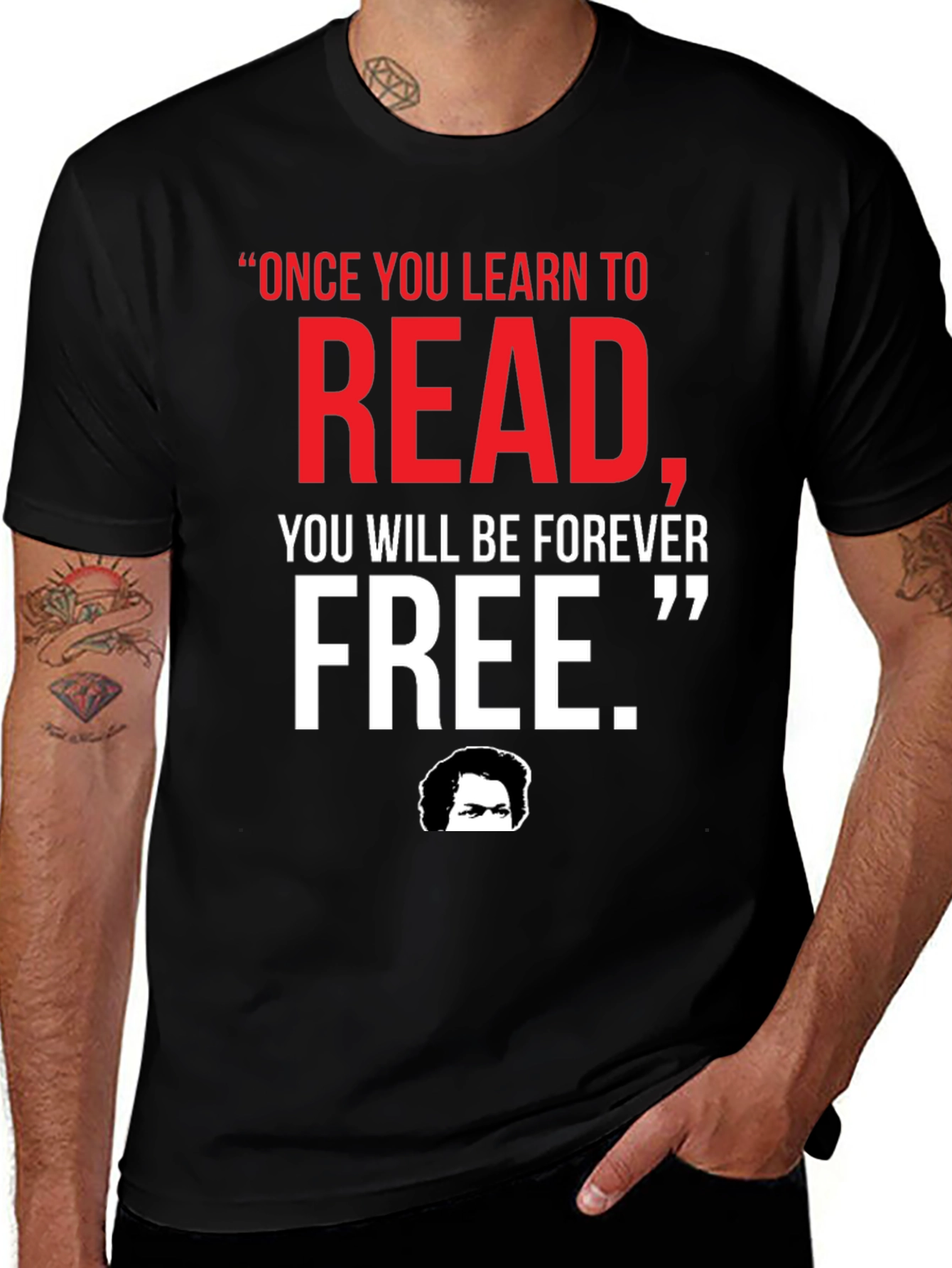 Variant 12 of Read Forever Free T-Shirt