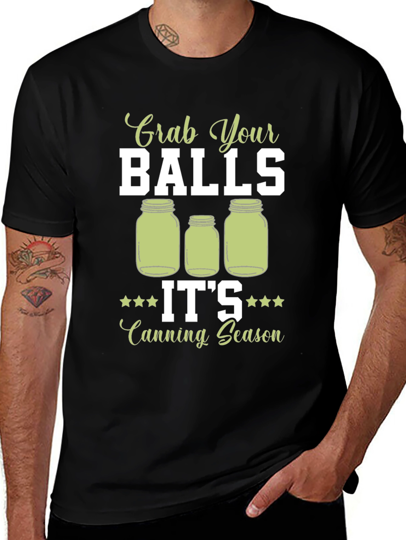 Variant 10 of Grab Your Balls Canning Season T-Shirt