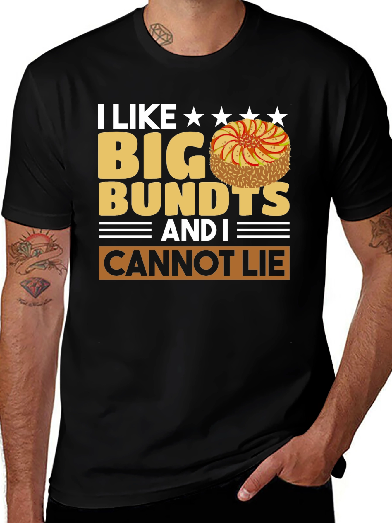 Variant 2 of I Like Big Bundts T-Shirt