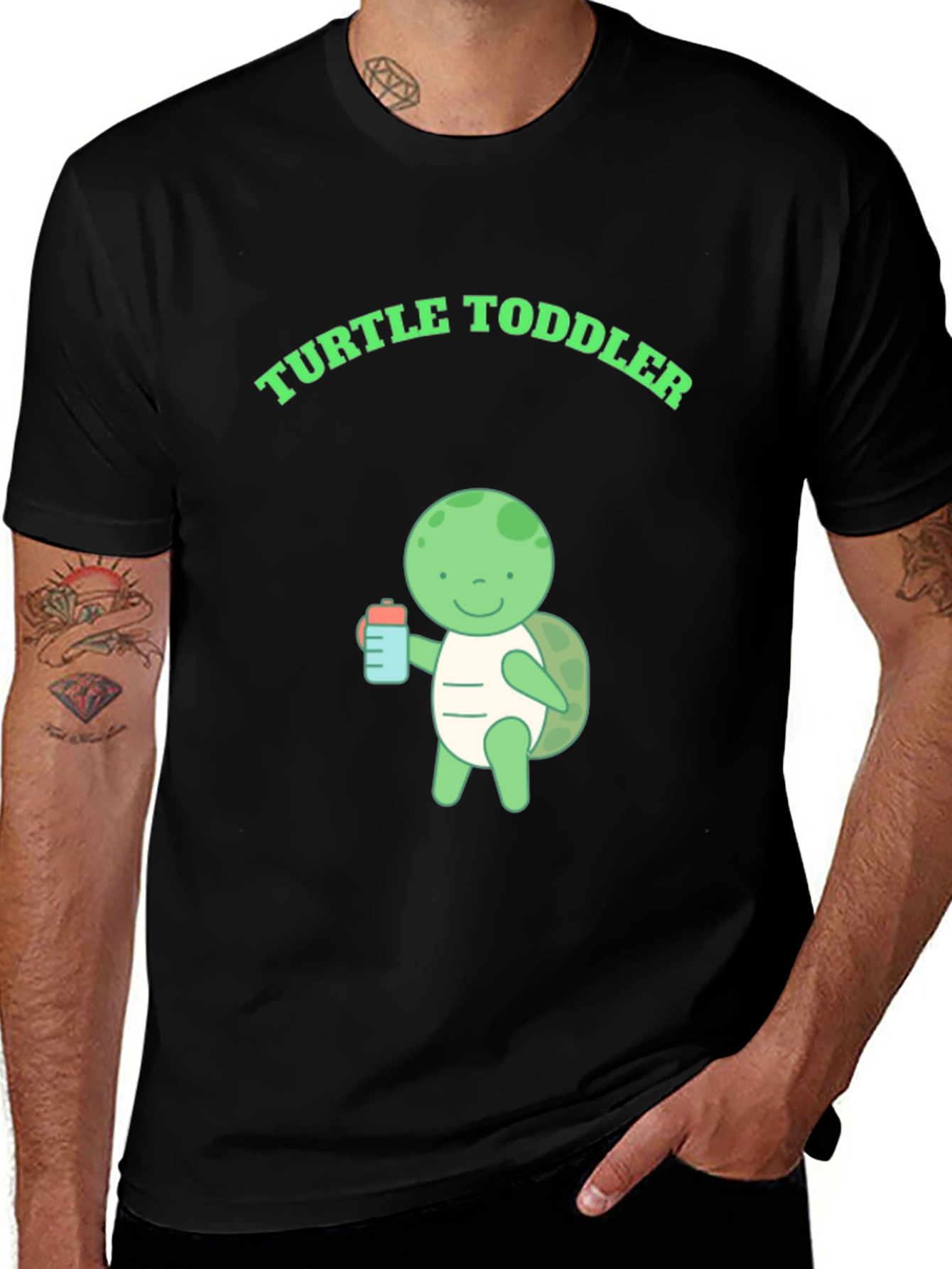 Variant 3 of Turtle Toddler Graphic T-Shirt