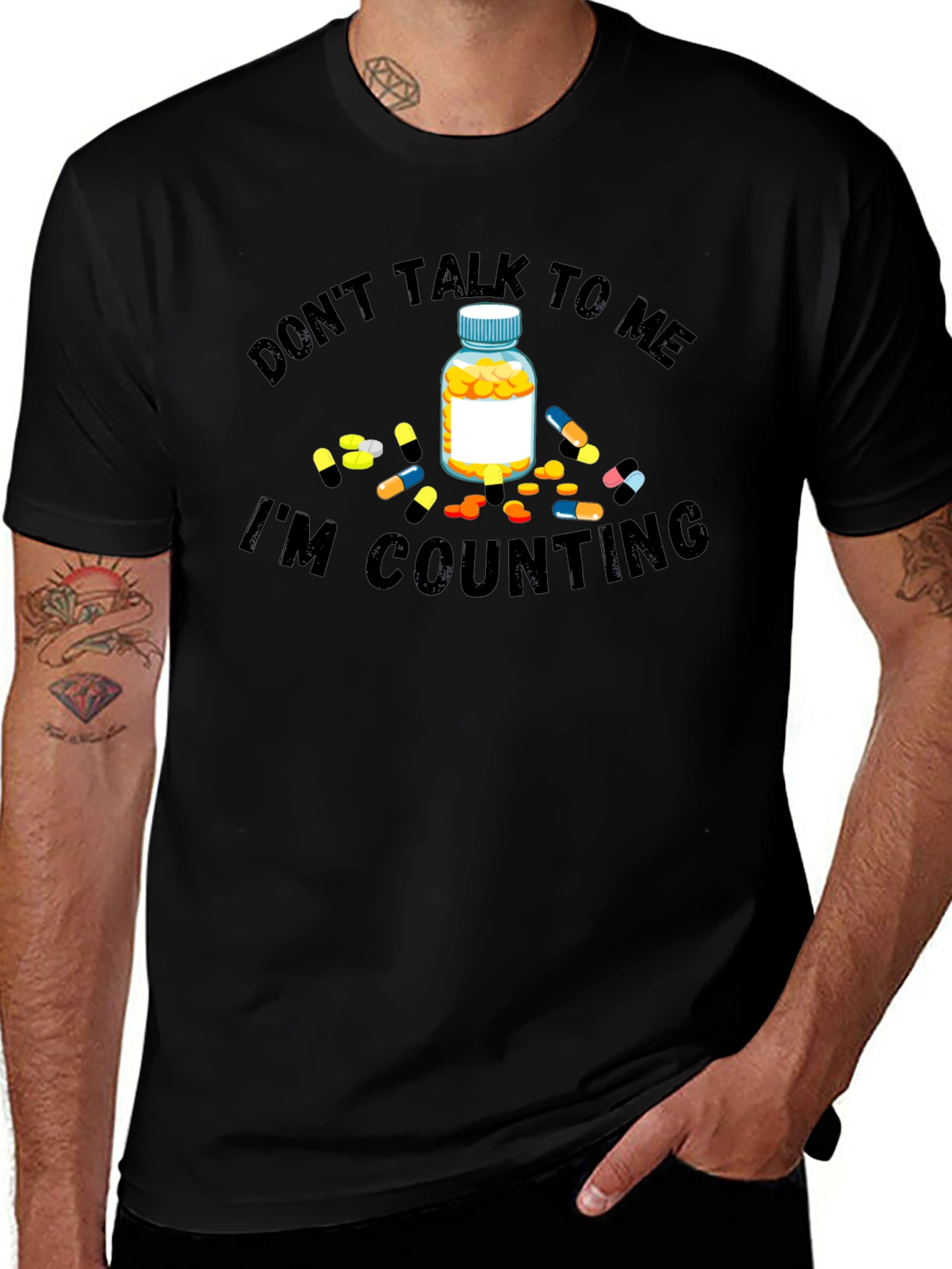 Variant 18 of Don't Talk to Me I'm Counting T-Shirt