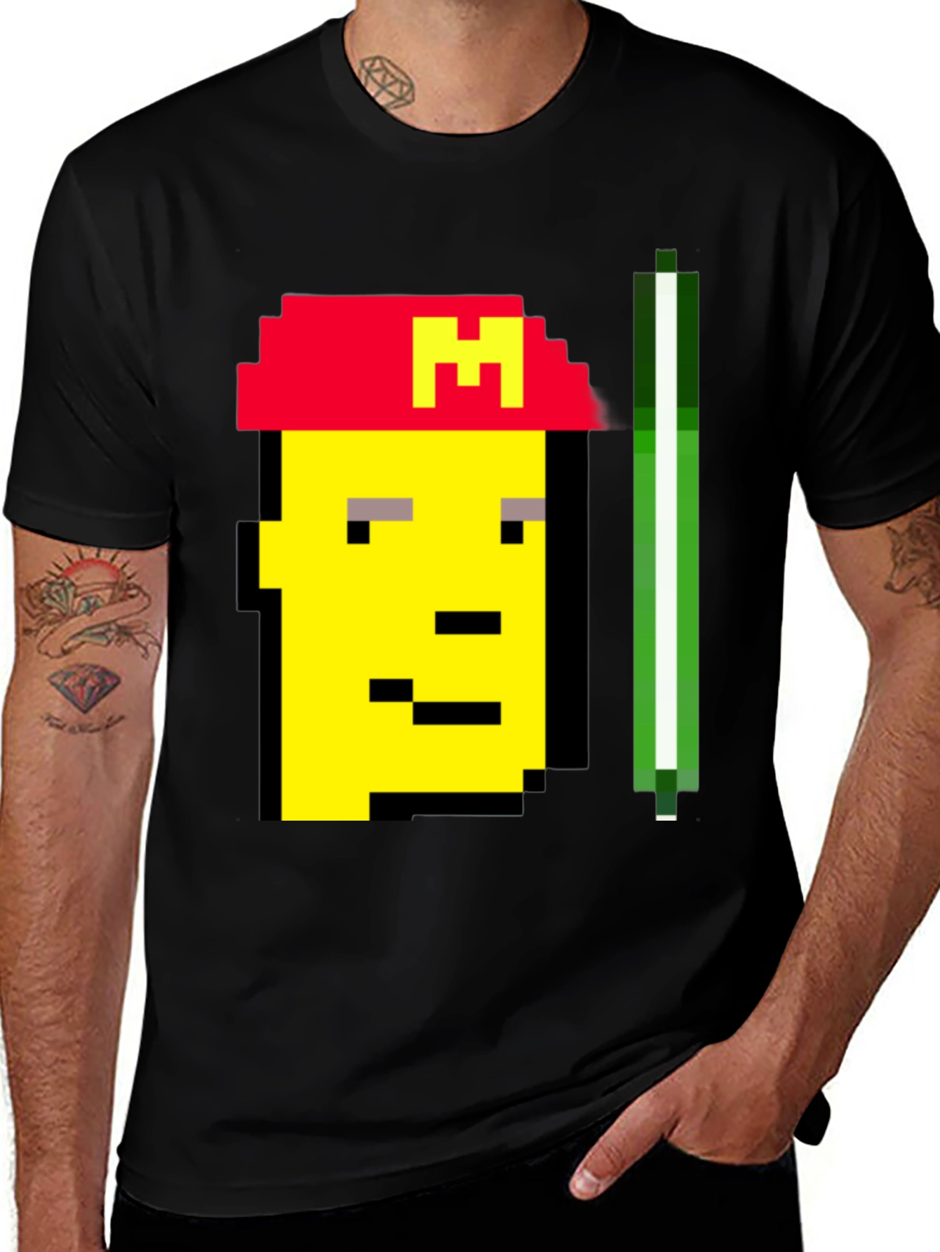 Variant 21 of Pixelated Gamer T-Shirt - Retro Gaming Style