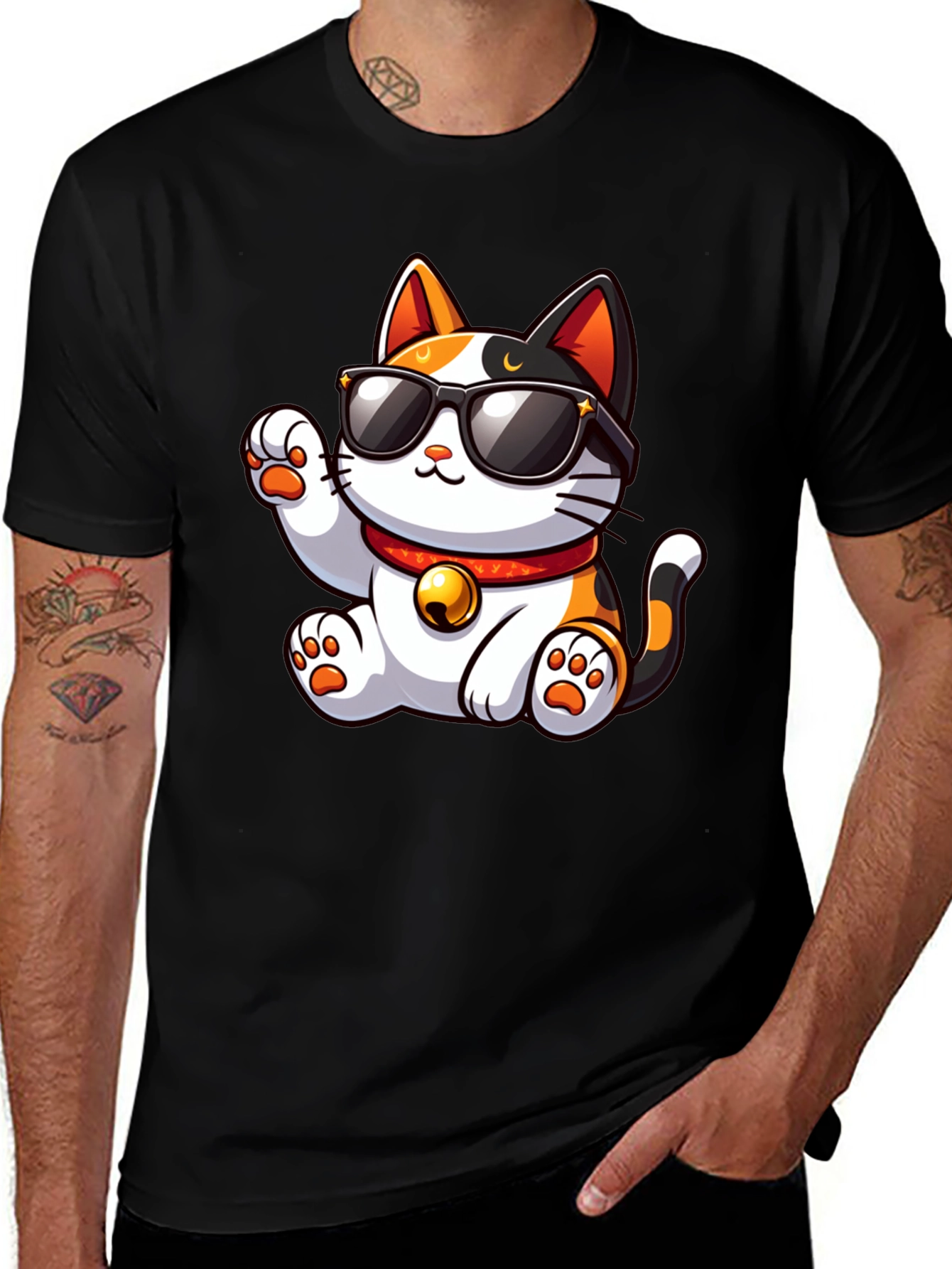 Variant 25 of Cool Cat Graphic Tee