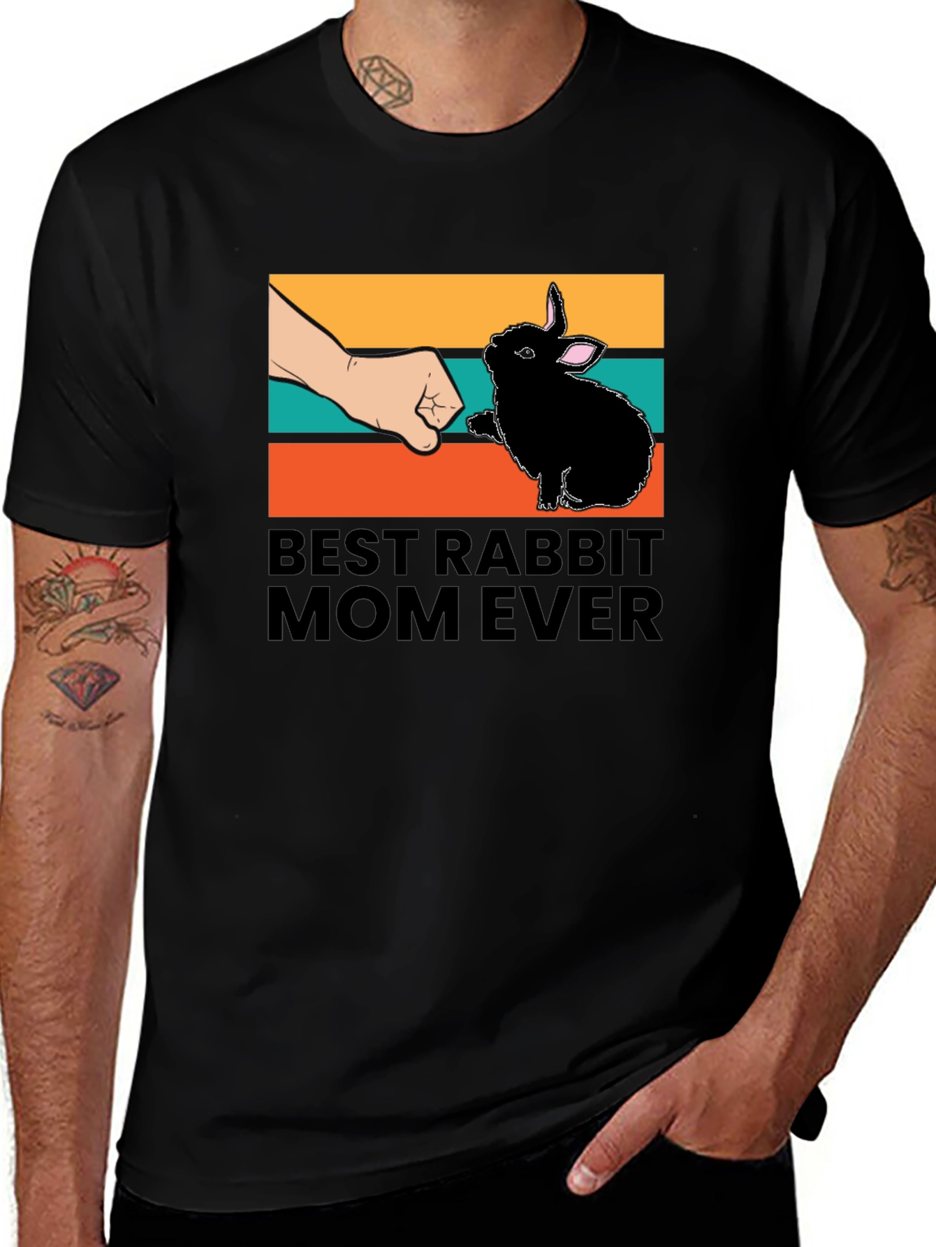Variant 18 of Best Rabbit Mom Ever T-Shirt
