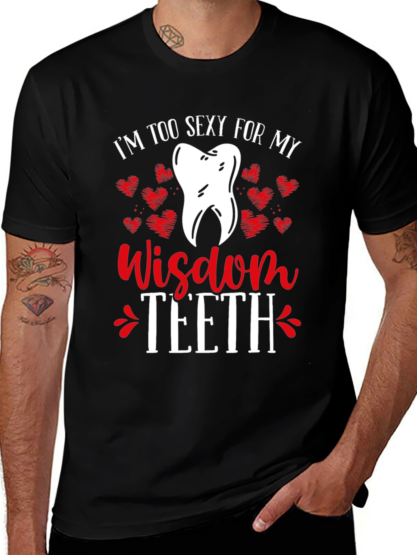 Variant 16 of Funny Wisdom Teeth T-Shirt