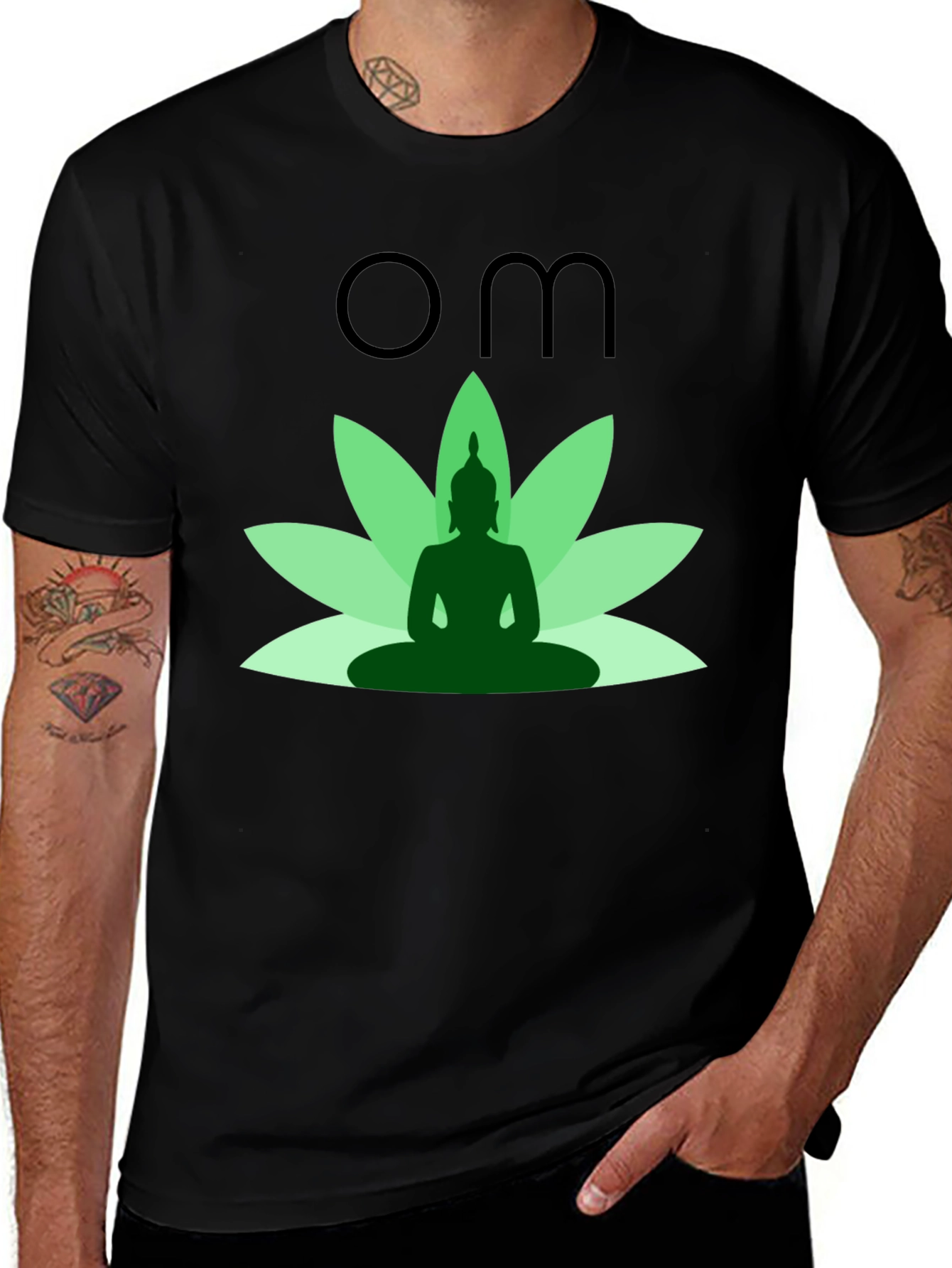 Variant 19 of Om Buddha Graphic T-Shirt