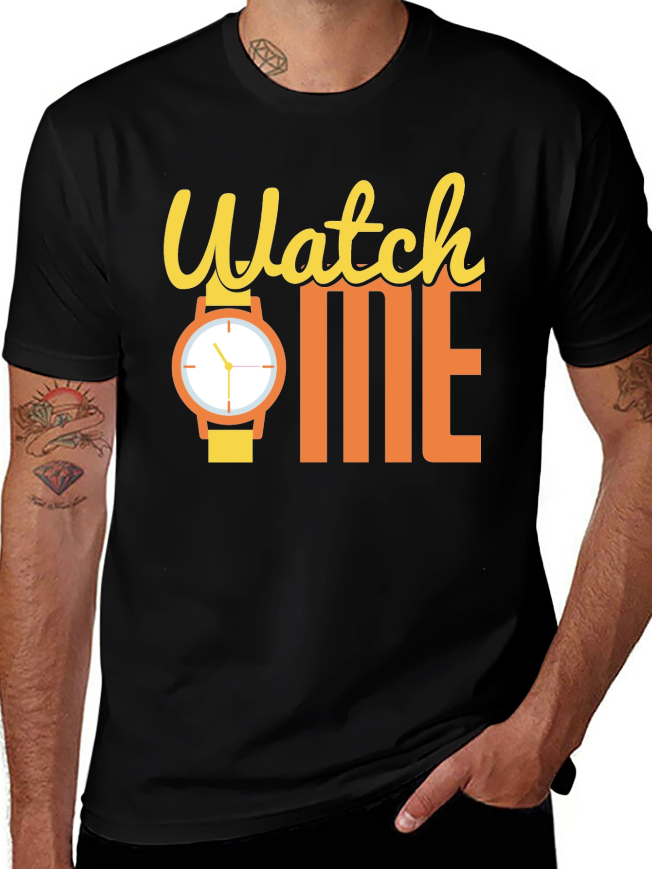 Variant 13 of Watch Me Funny Graphic T-Shirt - Statement Tee
