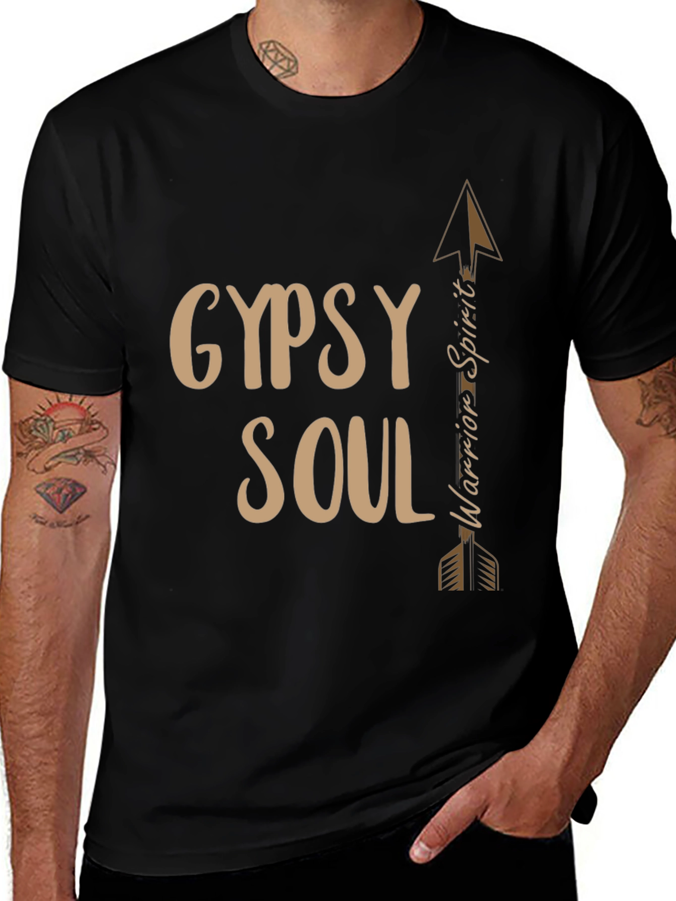 Variant 28 of Gypsy Soul Warrior Spirit Graphic Tee