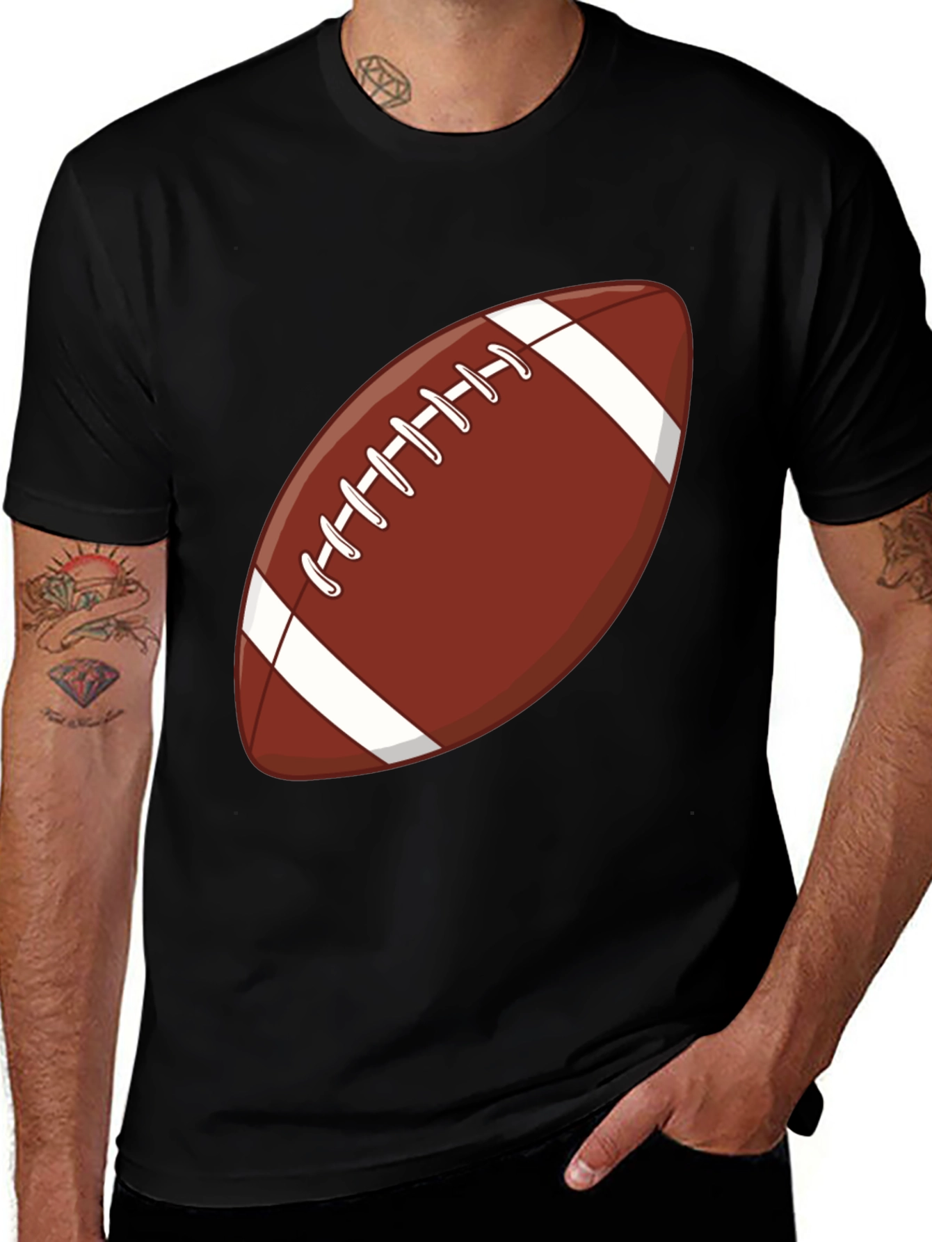 Football Graphic Tee - Game Day Ready!