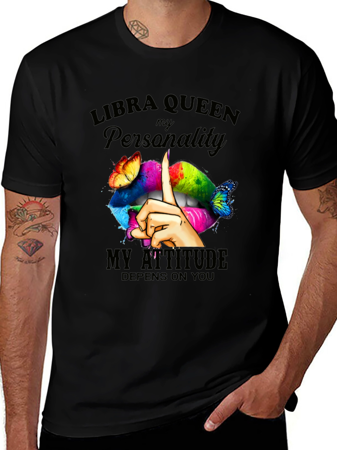 Libra Queen Tee - My Personality, My Attitude