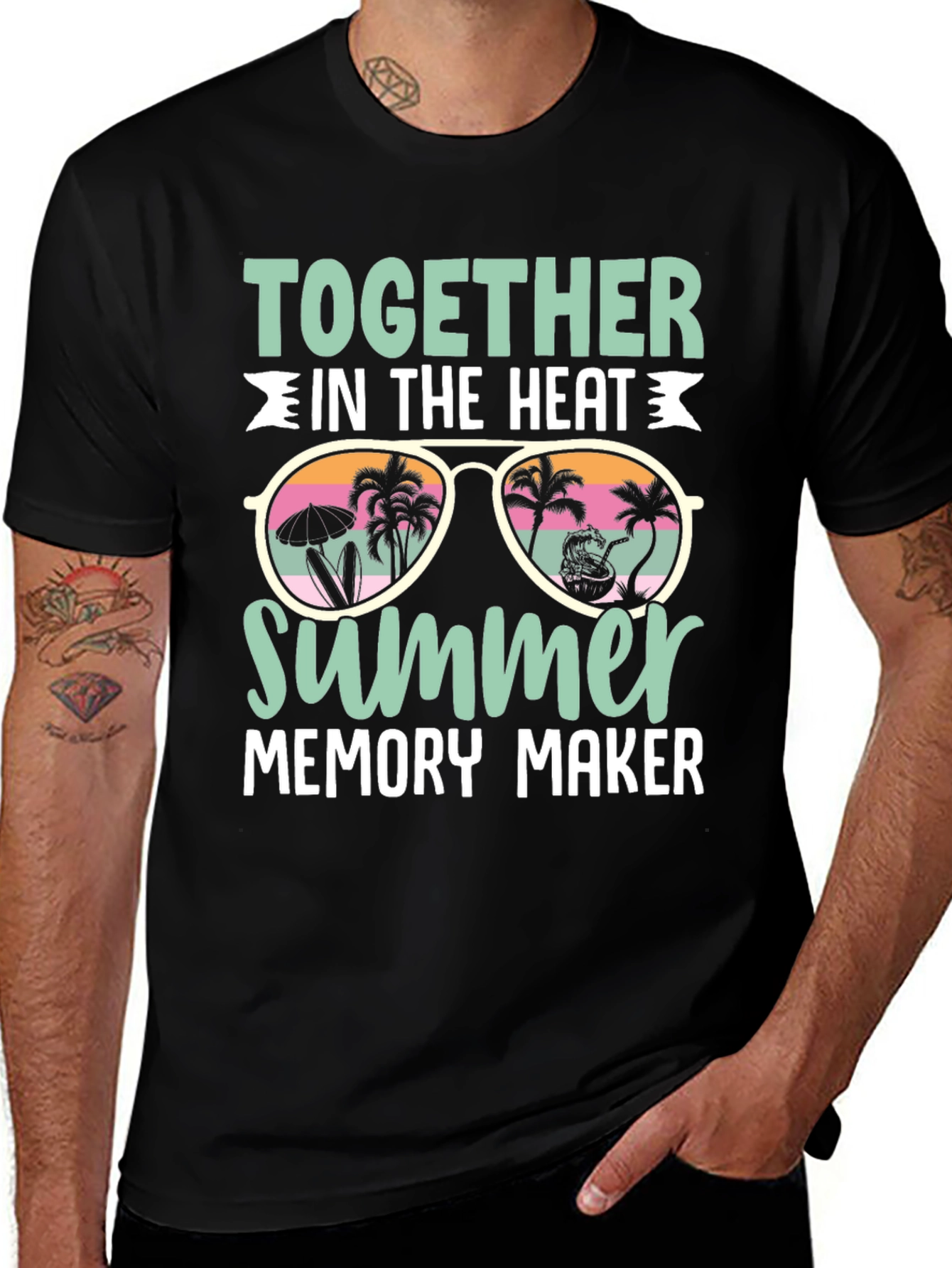 Variant 29 of Together in the Heat Summer Memory Maker Tee