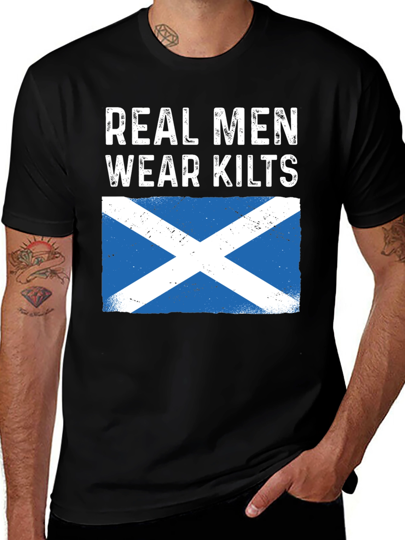 Variant 19 of Real Men Wear Kilts Graphic Tee