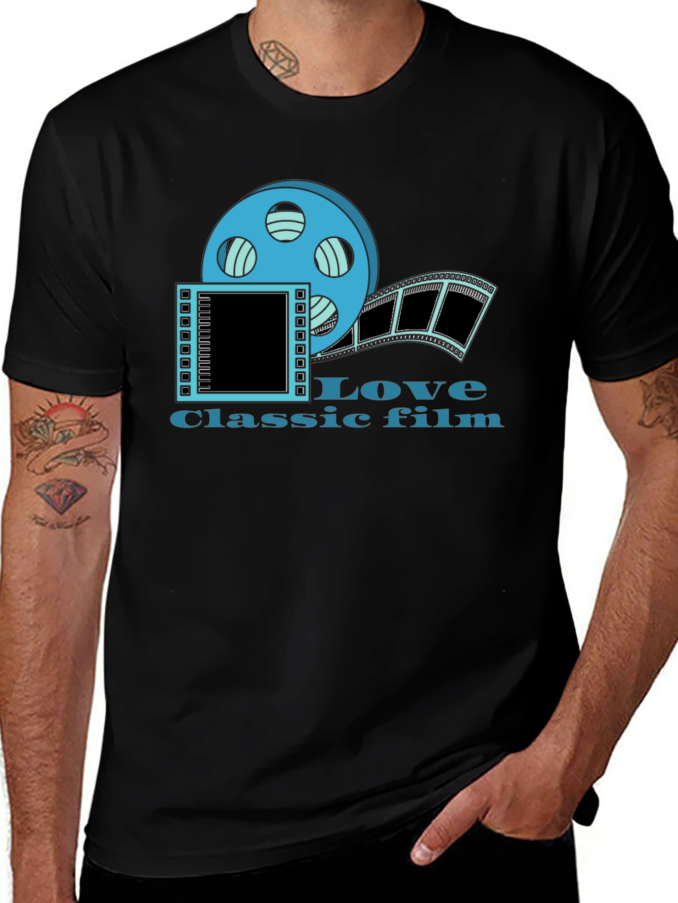 Variant 11 of Classic Film Lover T-Shirt - Movie Buff Tee