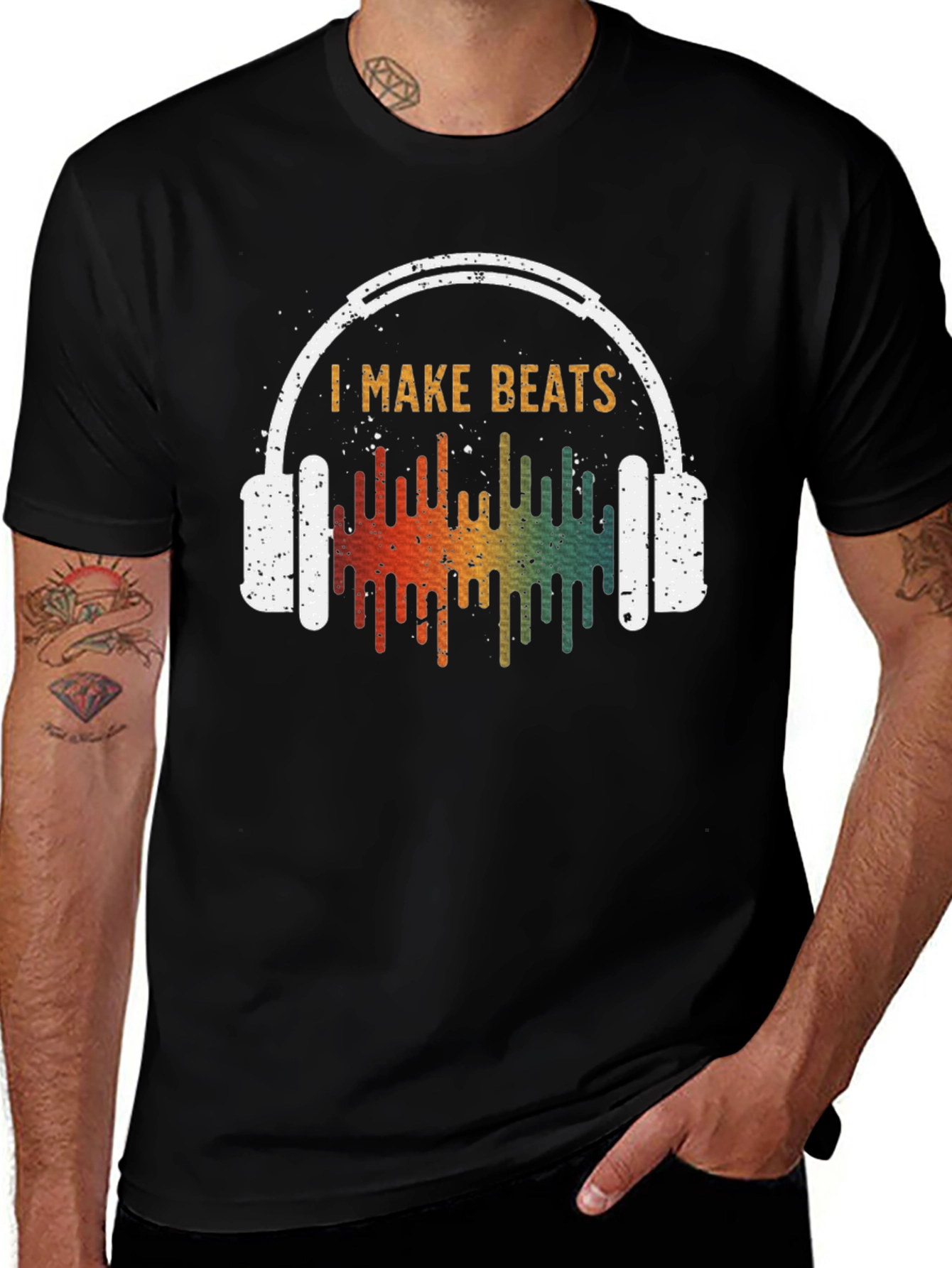 Variant 30 of I Make Beats Graphic Tee - Music Producer T-Shirt