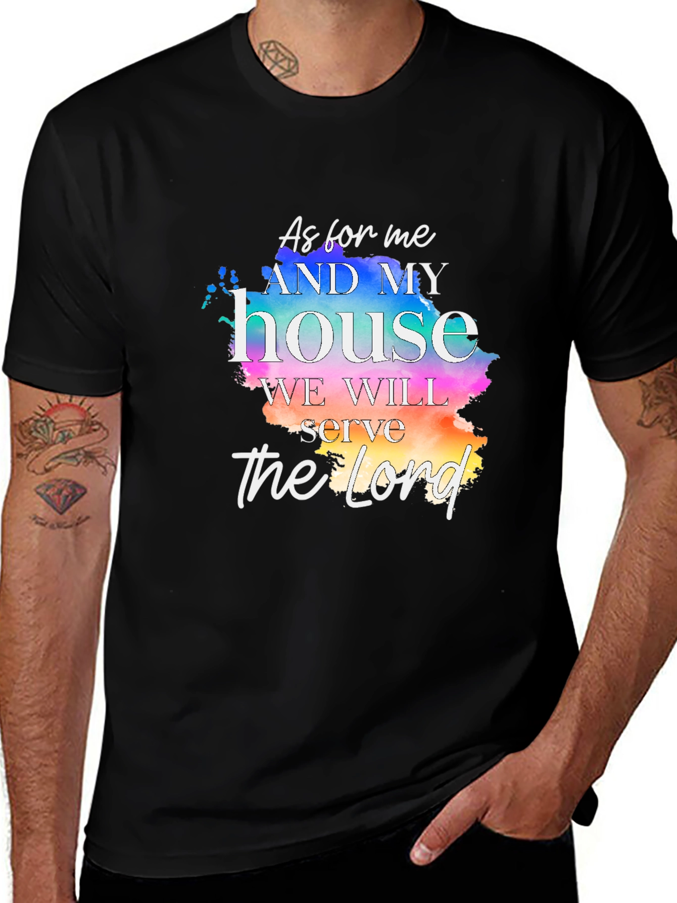 Variant 12 of As for me and my house T-Shirt