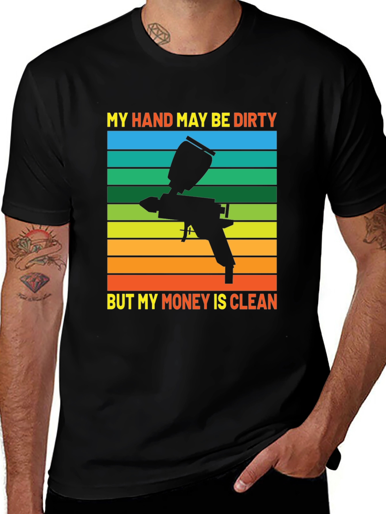 Dirty Hands Clean Money T-Shirt