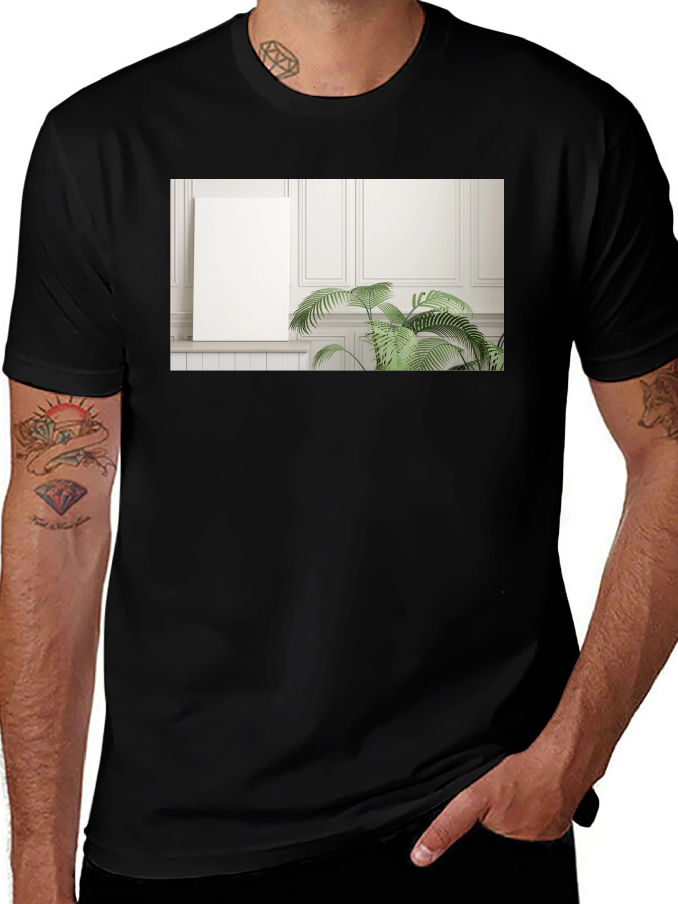 Variant 27 of Modern Art Print T-Shirt