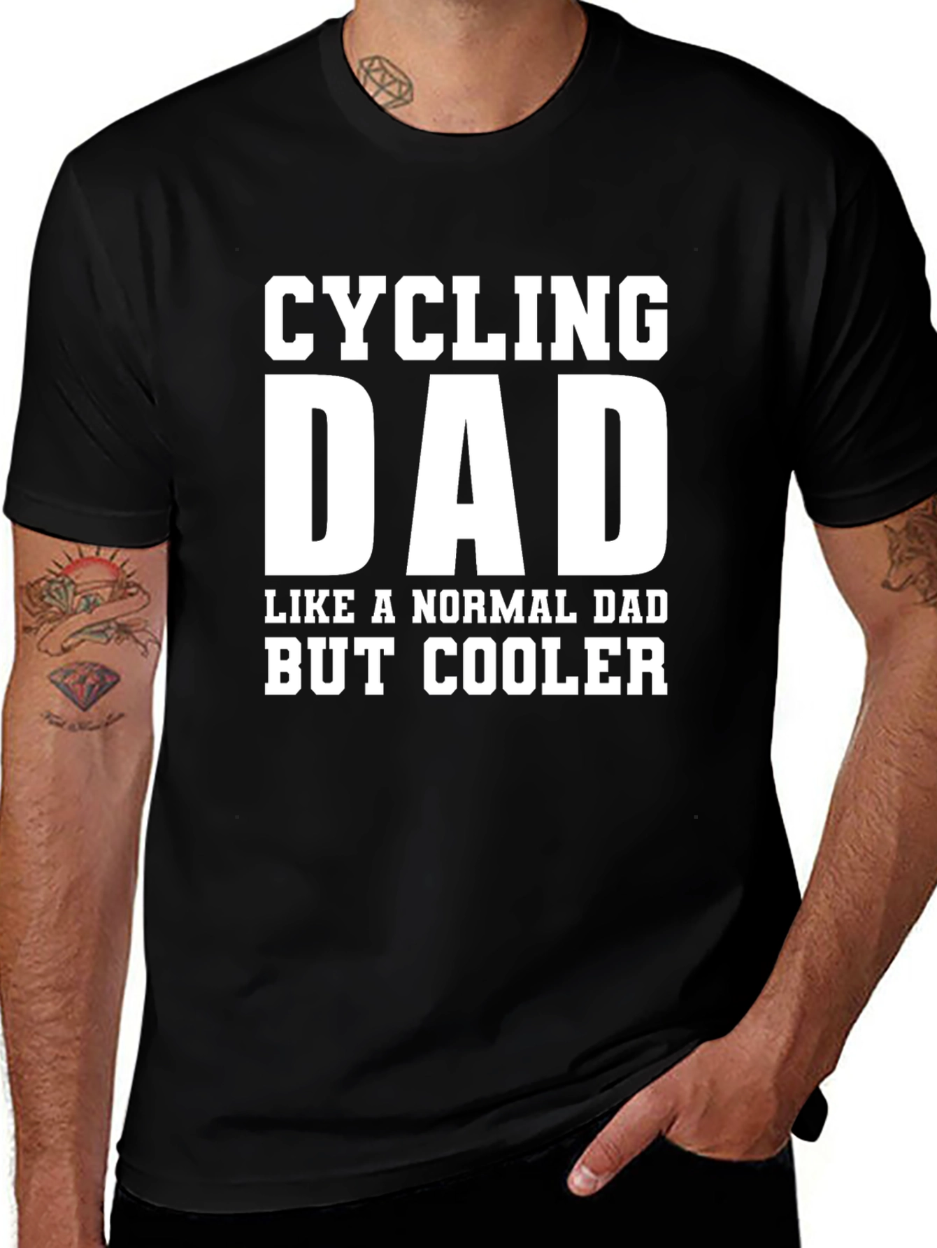 Cycling Dad T-Shirt - Cool Father's Day Gift