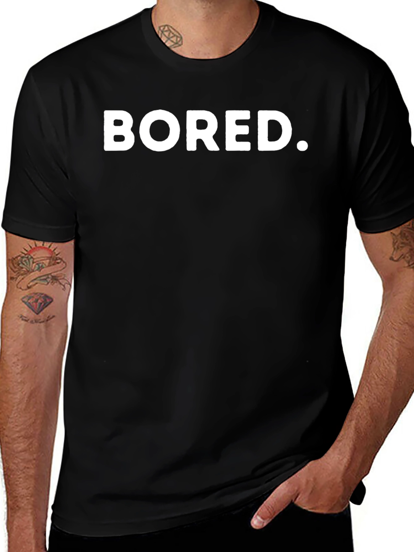 Bored. Graphic T-Shirt - Casual Wear