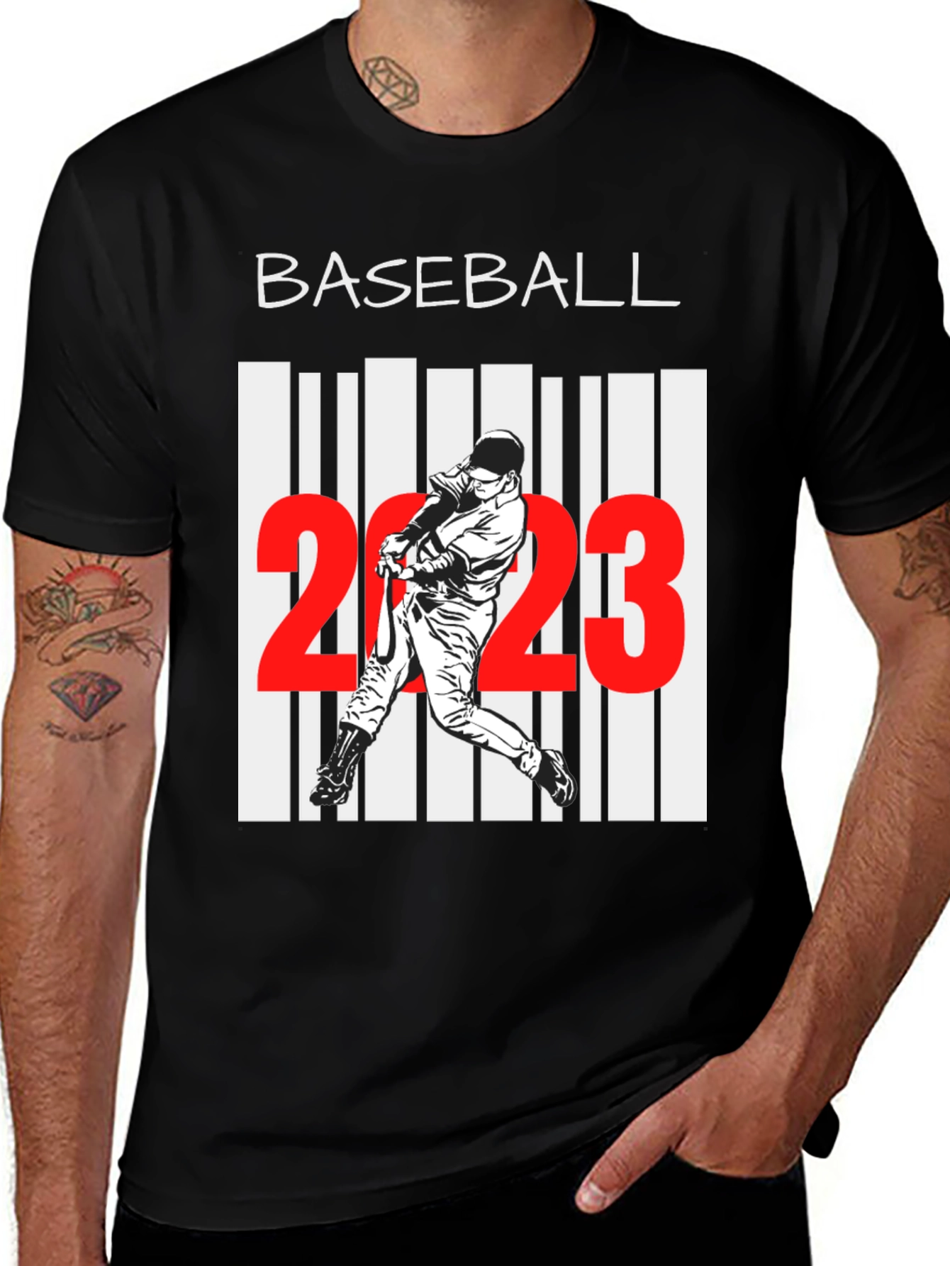 Variant 27 of Baseball 2023 Graphic T-Shirt