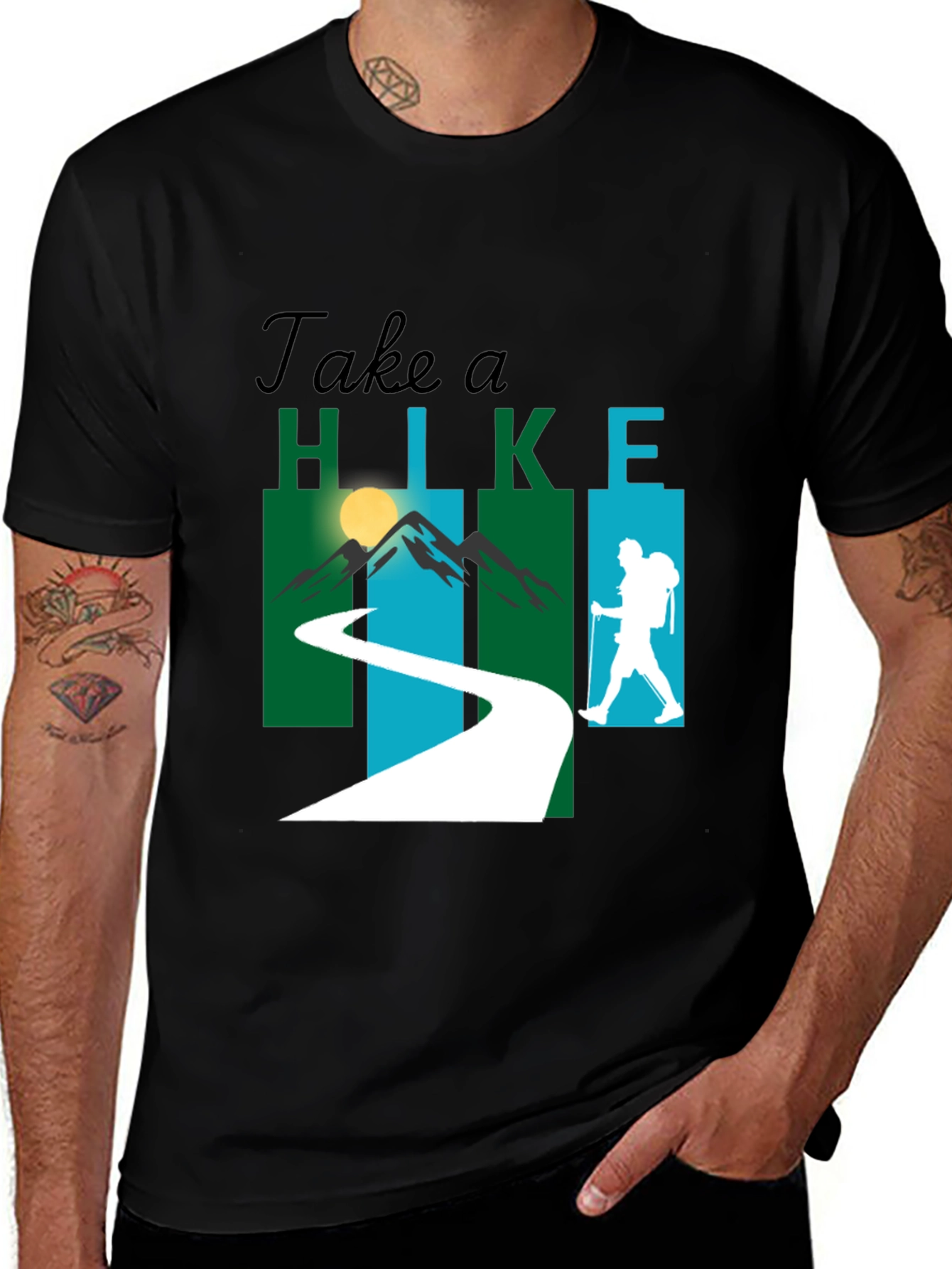 Take a Hike Graphic Tee - Nature Lover's T-Shirt
