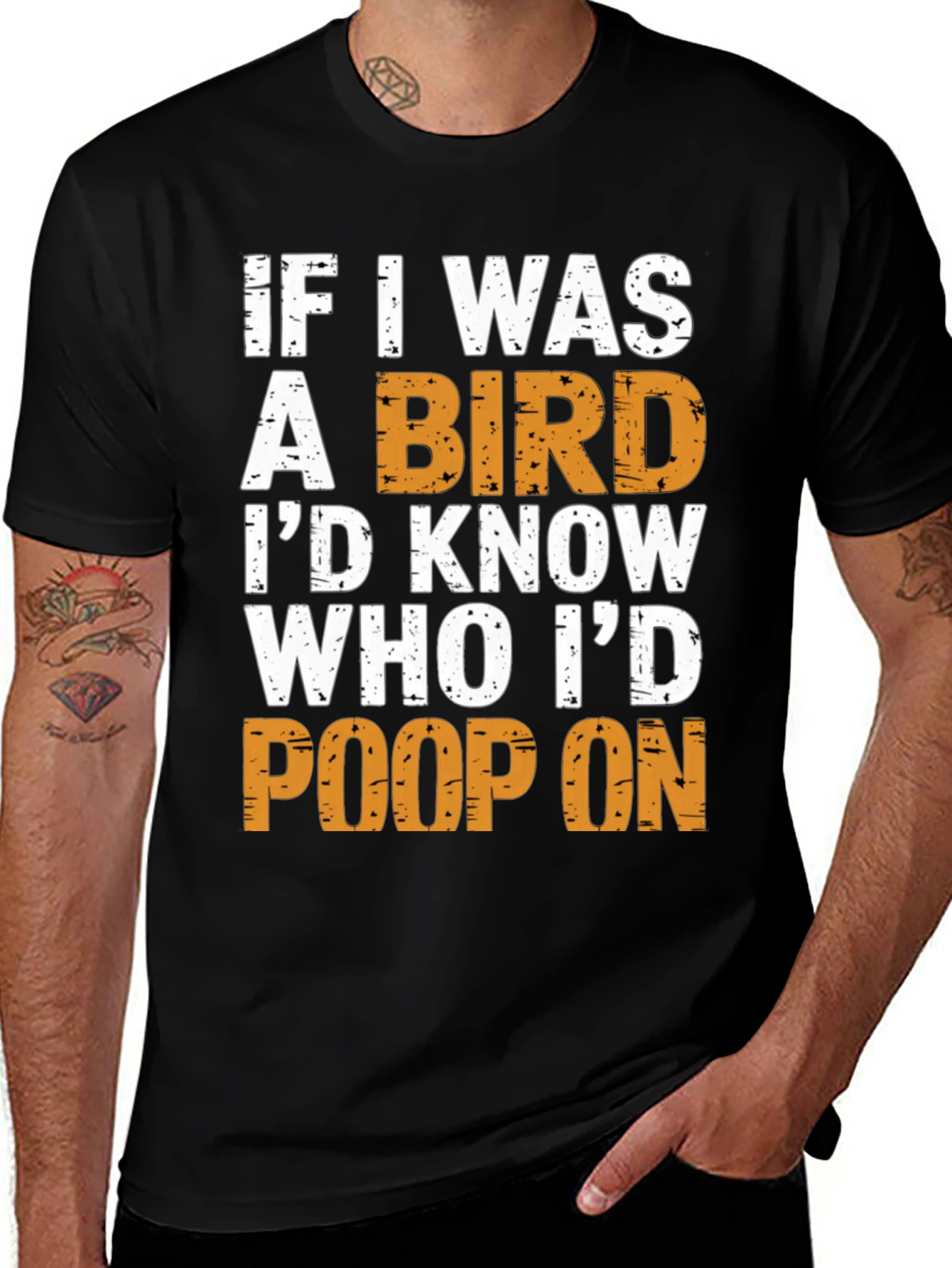 Variant 15 of Funny Bird Humor T-Shirt