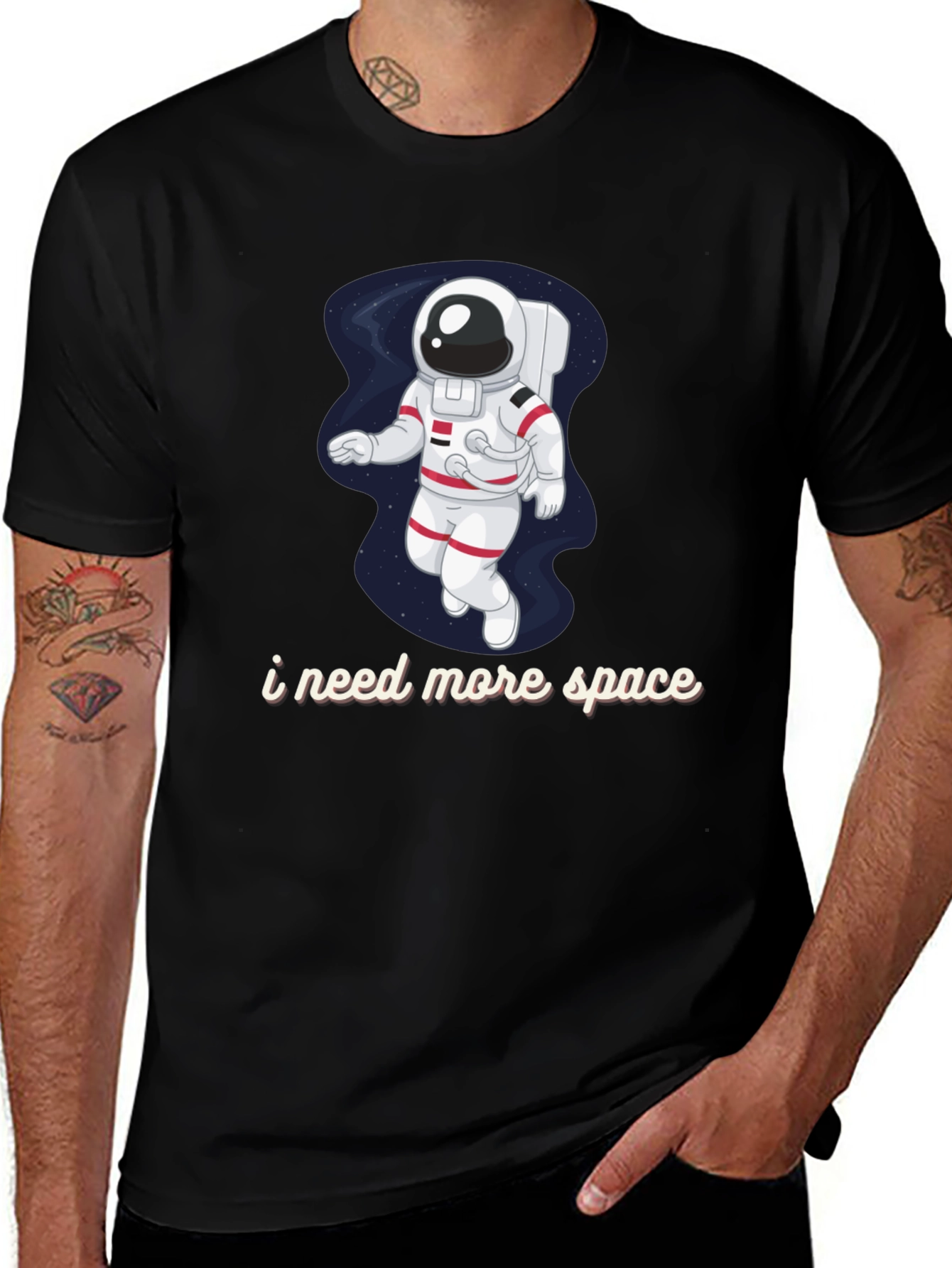 Variant 21 of I Need More Space Astronaut Graphic T-Shirt