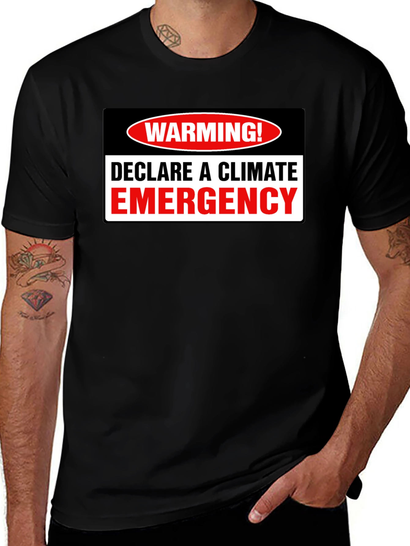 Variant 29 of Declare a Climate Emergency Graphic Tee