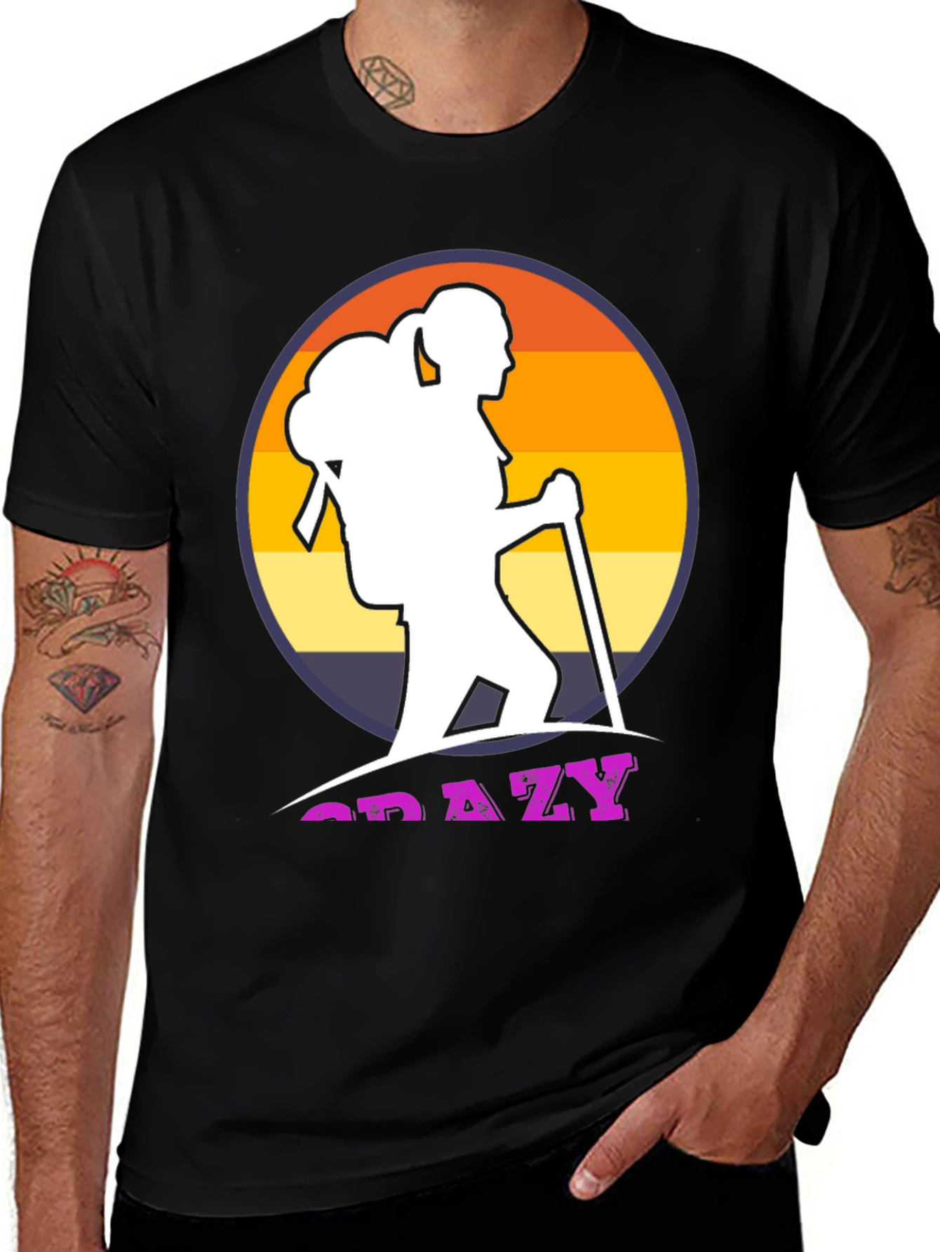 Hiking Crazy T-Shirt - Adventure Ready Tee