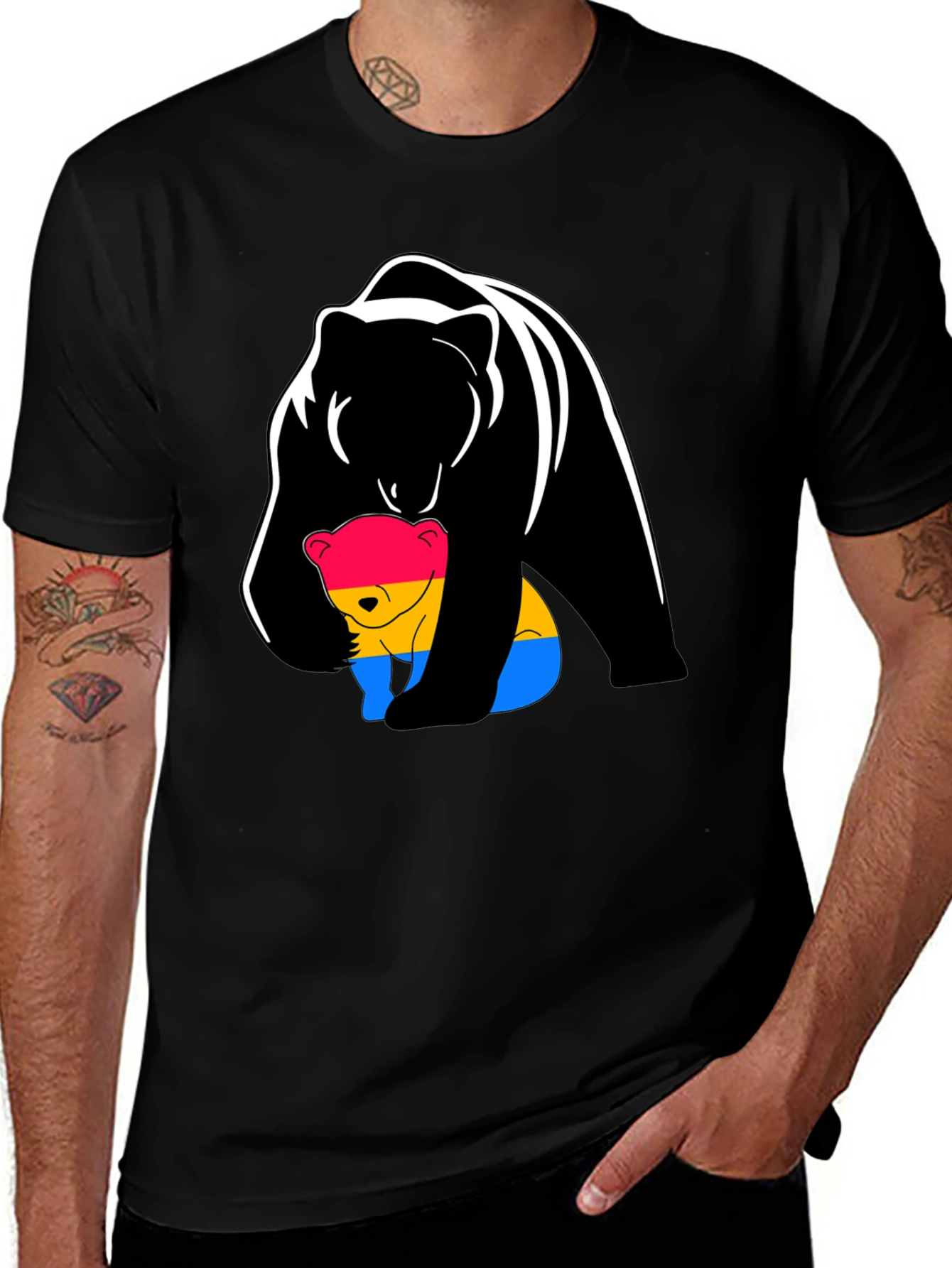 Variant 2 of Bear & Cub Pride T-Shirt